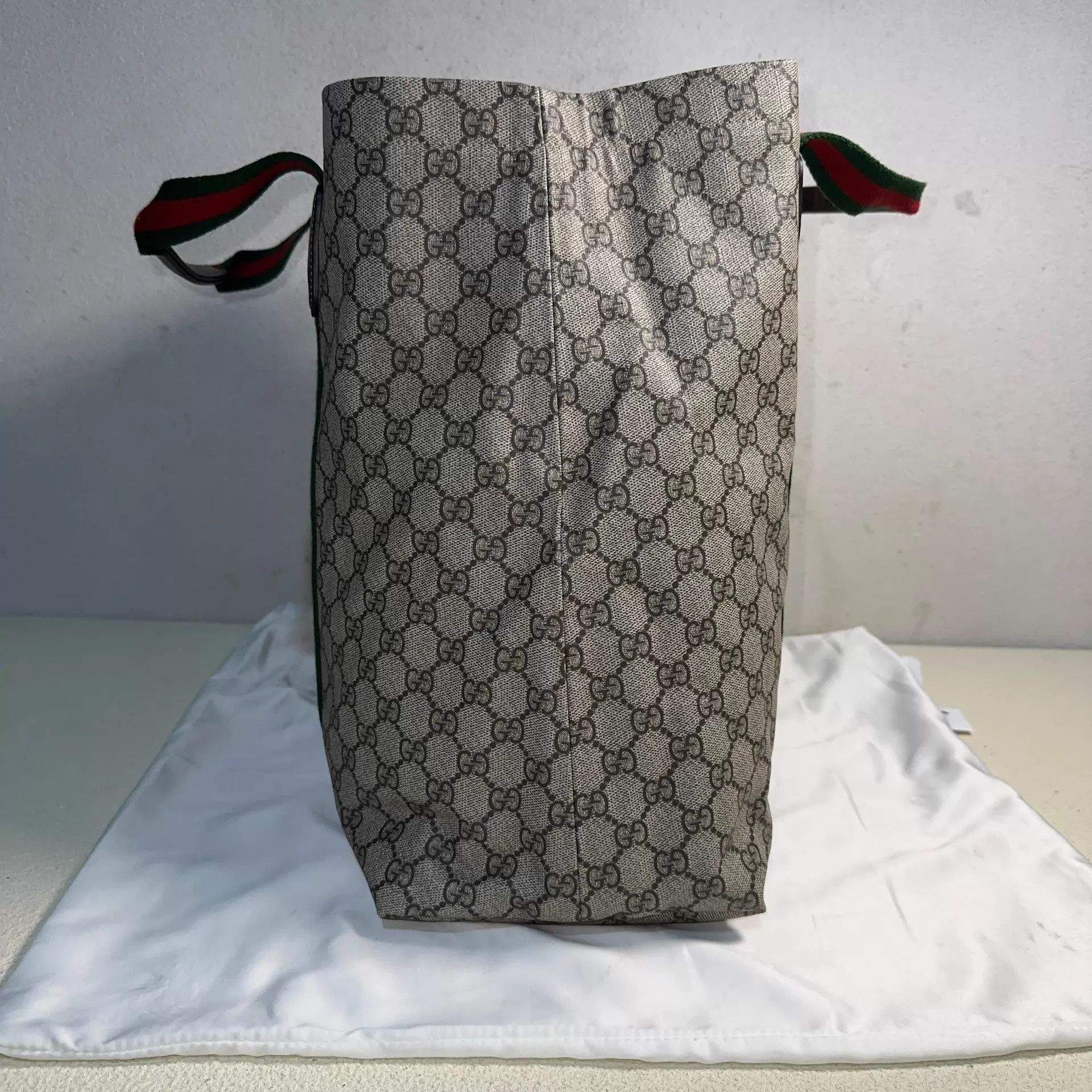 Gucci GUCCI GG Canvas Tote Bag Unisex Large Size Size ONE SIZE - 4 Thumbnail