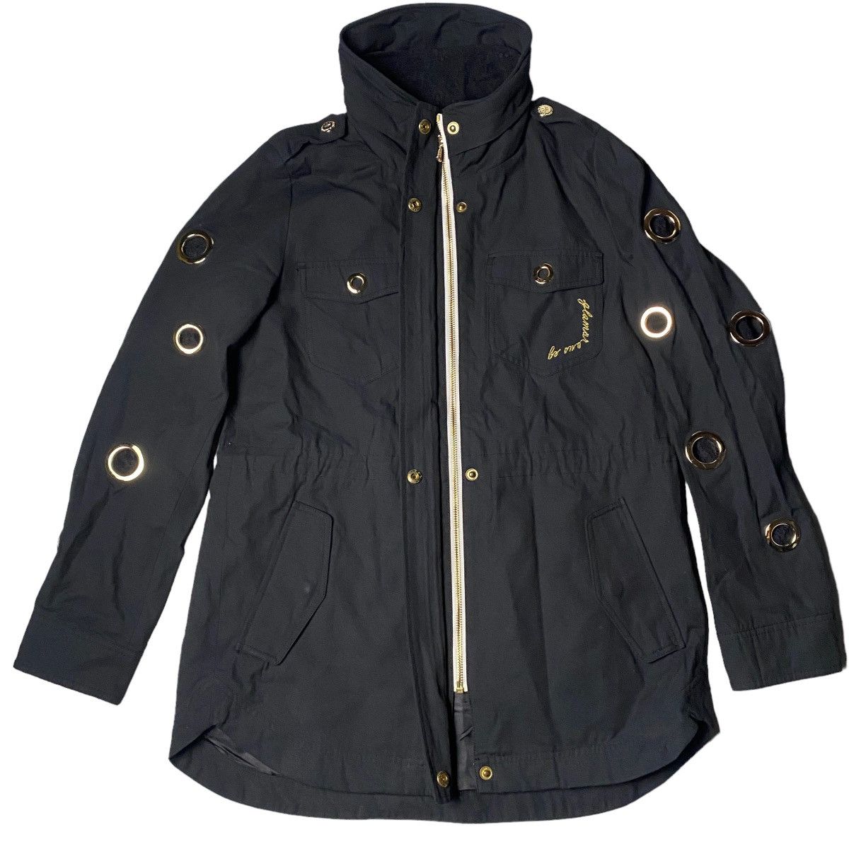 If Six Was Nine 2000's Egoist Studded Ring Hole Jacket Size US M / EU 48-50 / 2 - 1 Thumbnail