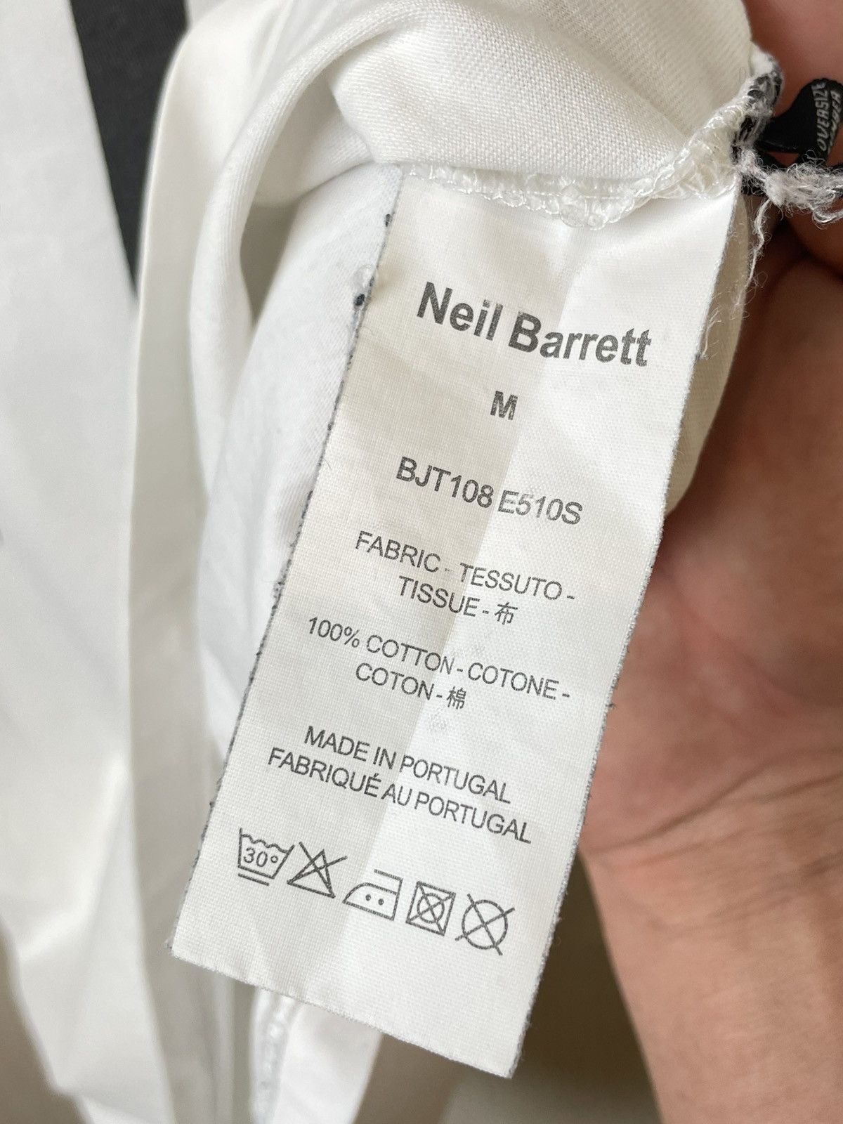 Neil Barrett Neil Barrett Thunderbolt T-Shirt Size US M / EU 48-50 / 2 - 10 Thumbnail