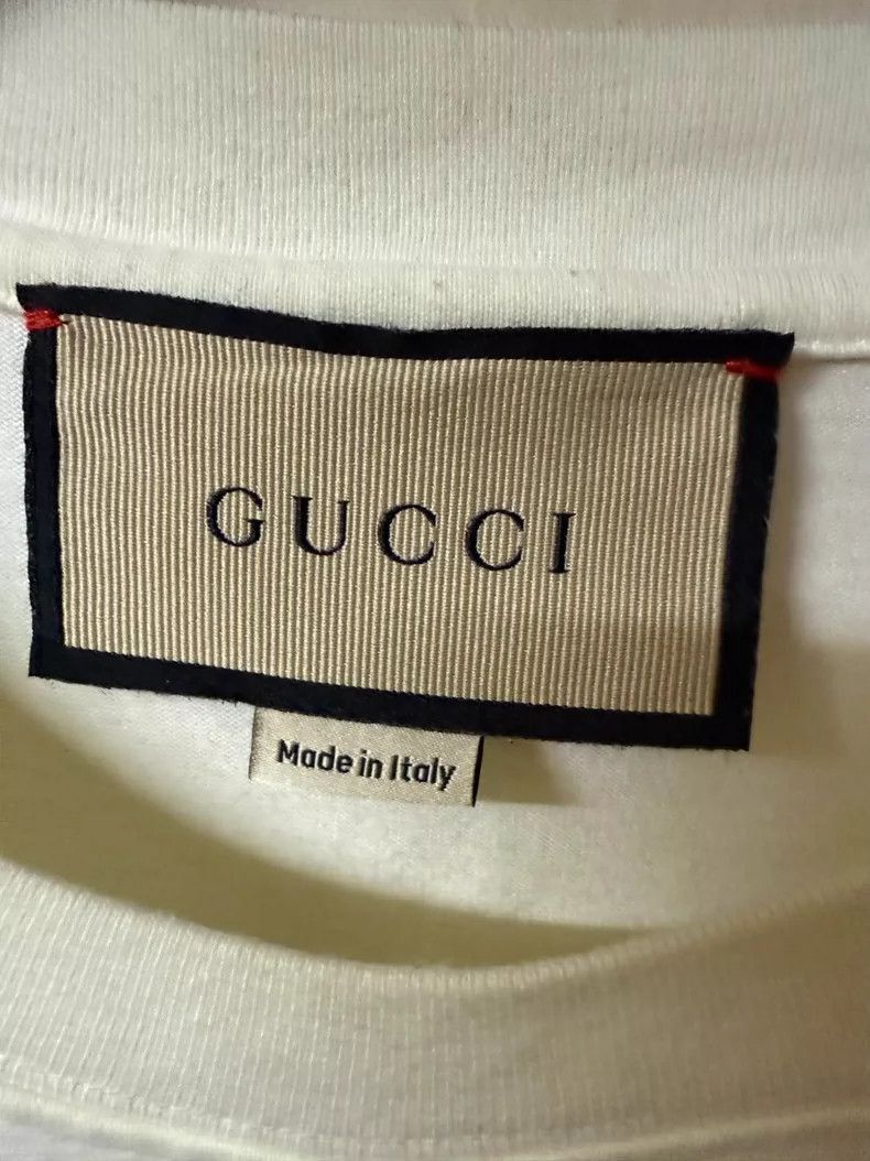Gucci Gucci Red Green Lightning Logo Short Sleeve Tshirt-2506 Size US XS / EU 42 / 0 - 3 Thumbnail