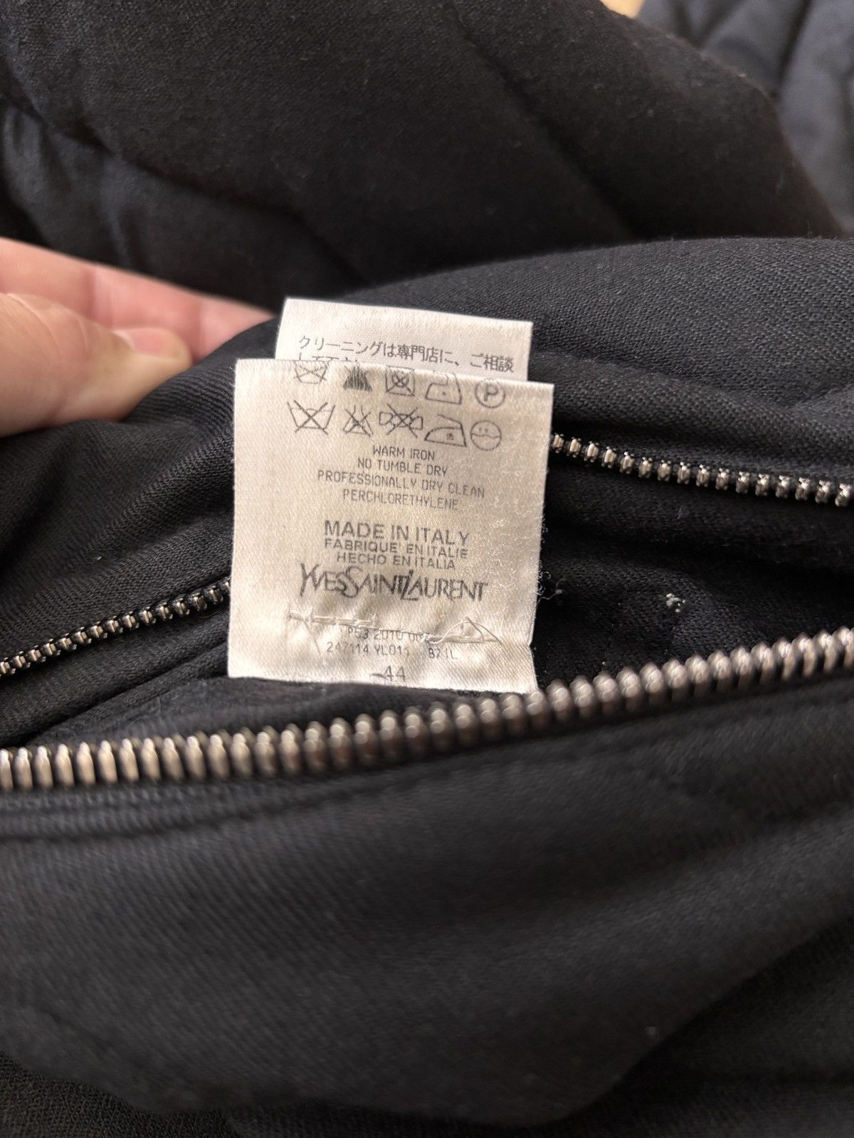 Yves Saint Laurent YSL Quilted Jacket Size US S / EU 44-46 / 1 - 3 Thumbnail