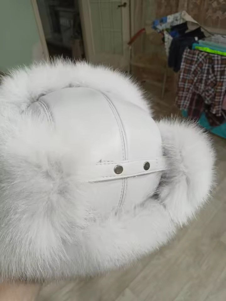 Japanese Brand Real Fur Ushanka Russian Hat Size L Size ONE SIZE - 3 Thumbnail