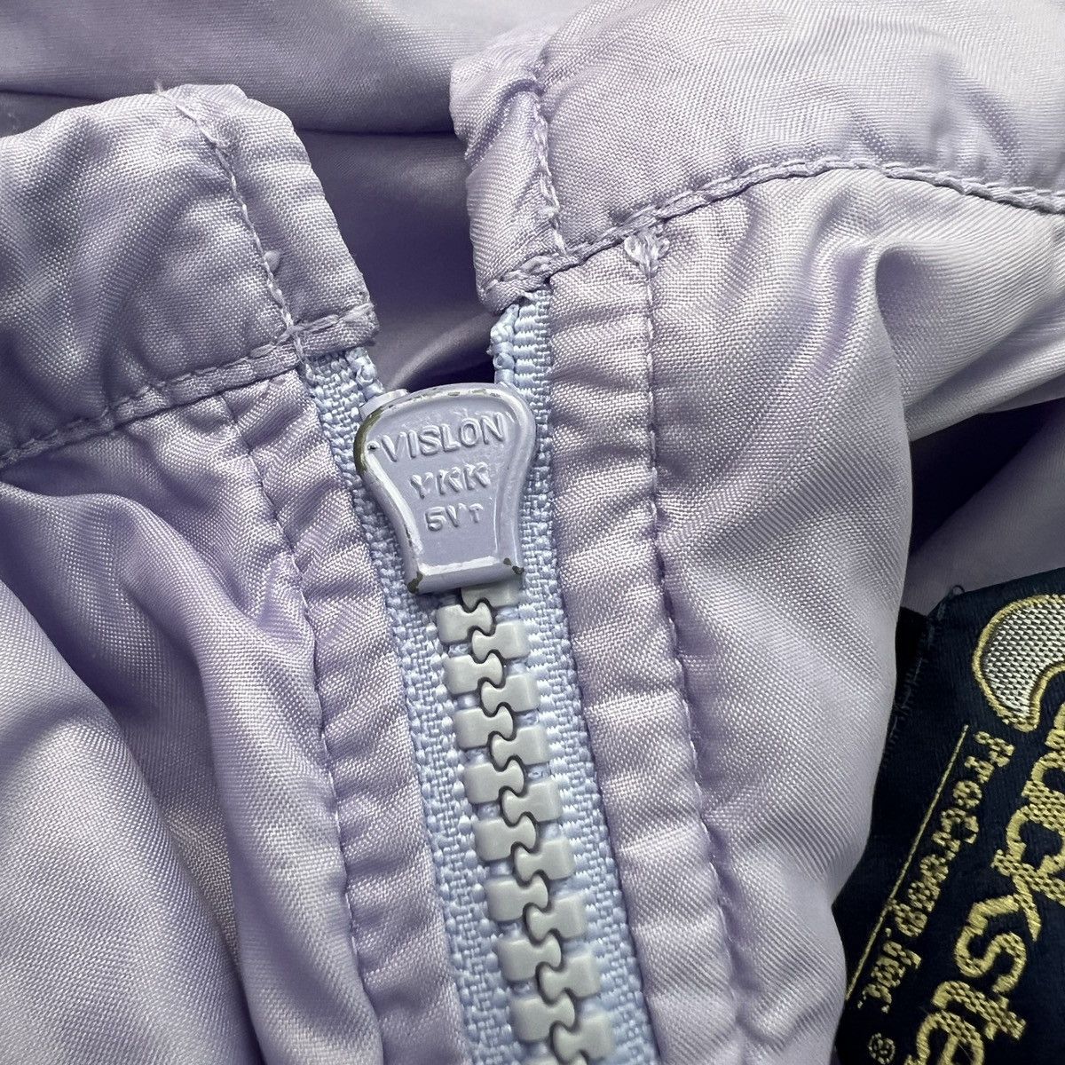 Other 1980s Vintage Pastel Purple Zip Up Jacket Size US M / EU 48-50 / 2 - 11 Thumbnail