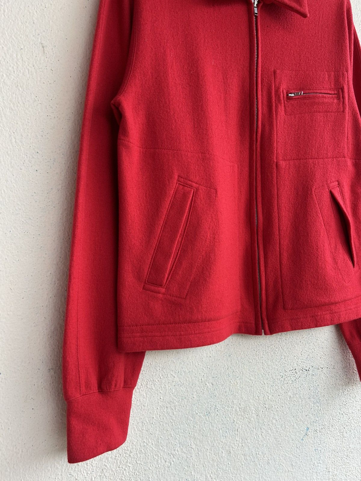 Comme des Garcons Homme Plus Wool Zip Up Jacket Size US M / EU 48-50 / 2 - 4 Thumbnail
