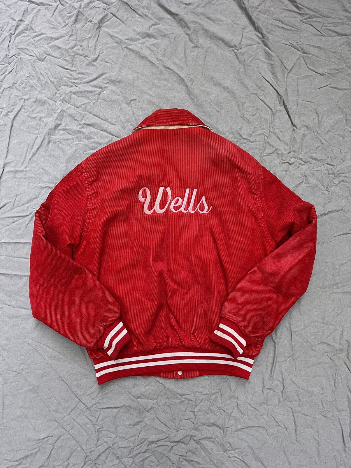 Rennoc Vintage 1980s Varsity Jacket Made in USA Size US M / EU 48-50 / 2 - 1 Thumbnail
