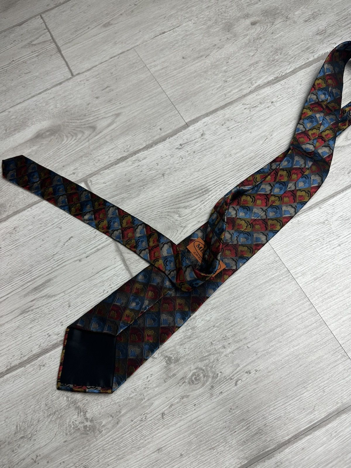 Missoni Missoni Tie Abstract 100% Silk Made in Italy Size ONE SIZE - 5 Thumbnail