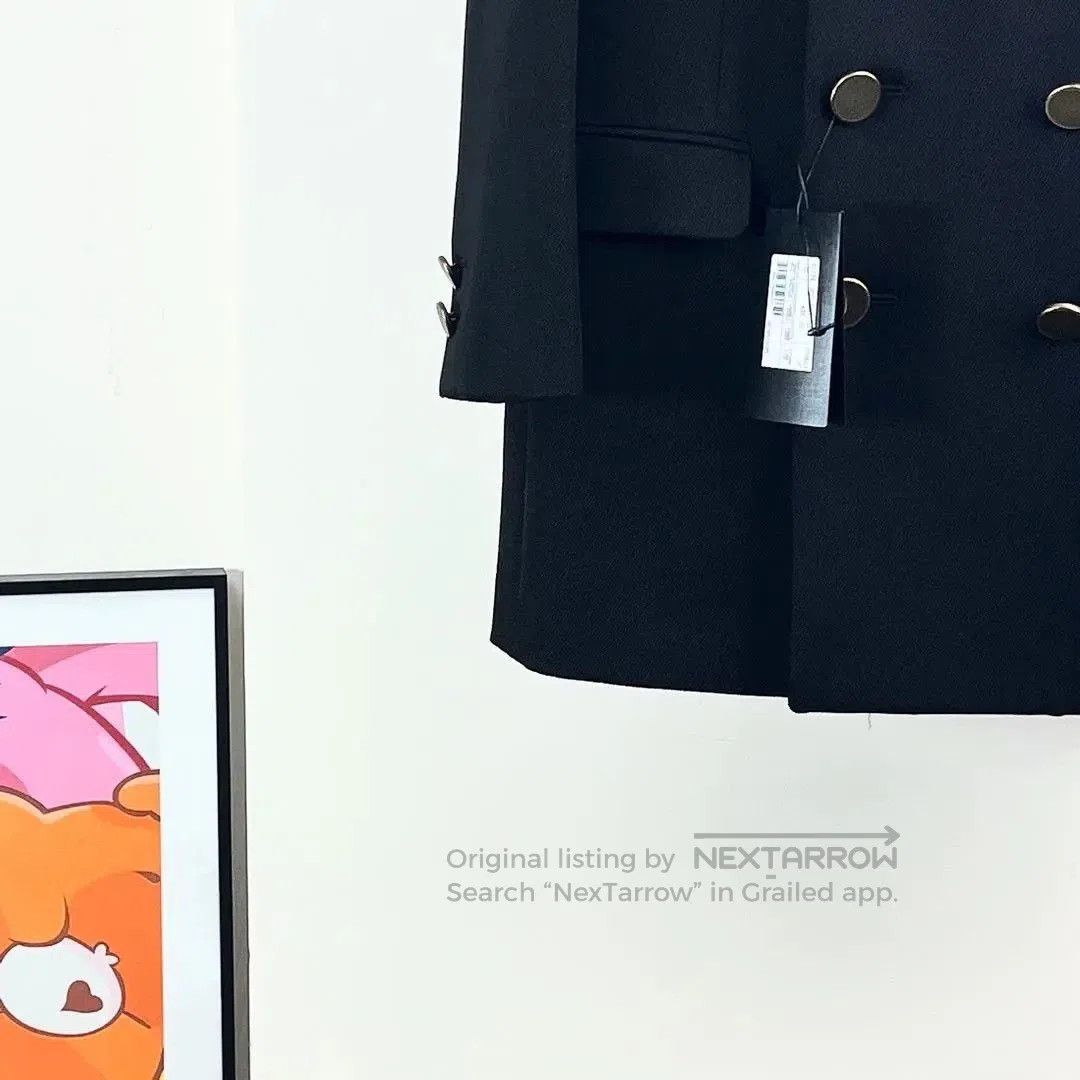 Saint Laurent Paris Saint Laurent Black Wool Double. Size S / US 4 / IT 40 - 4 Thumbnail