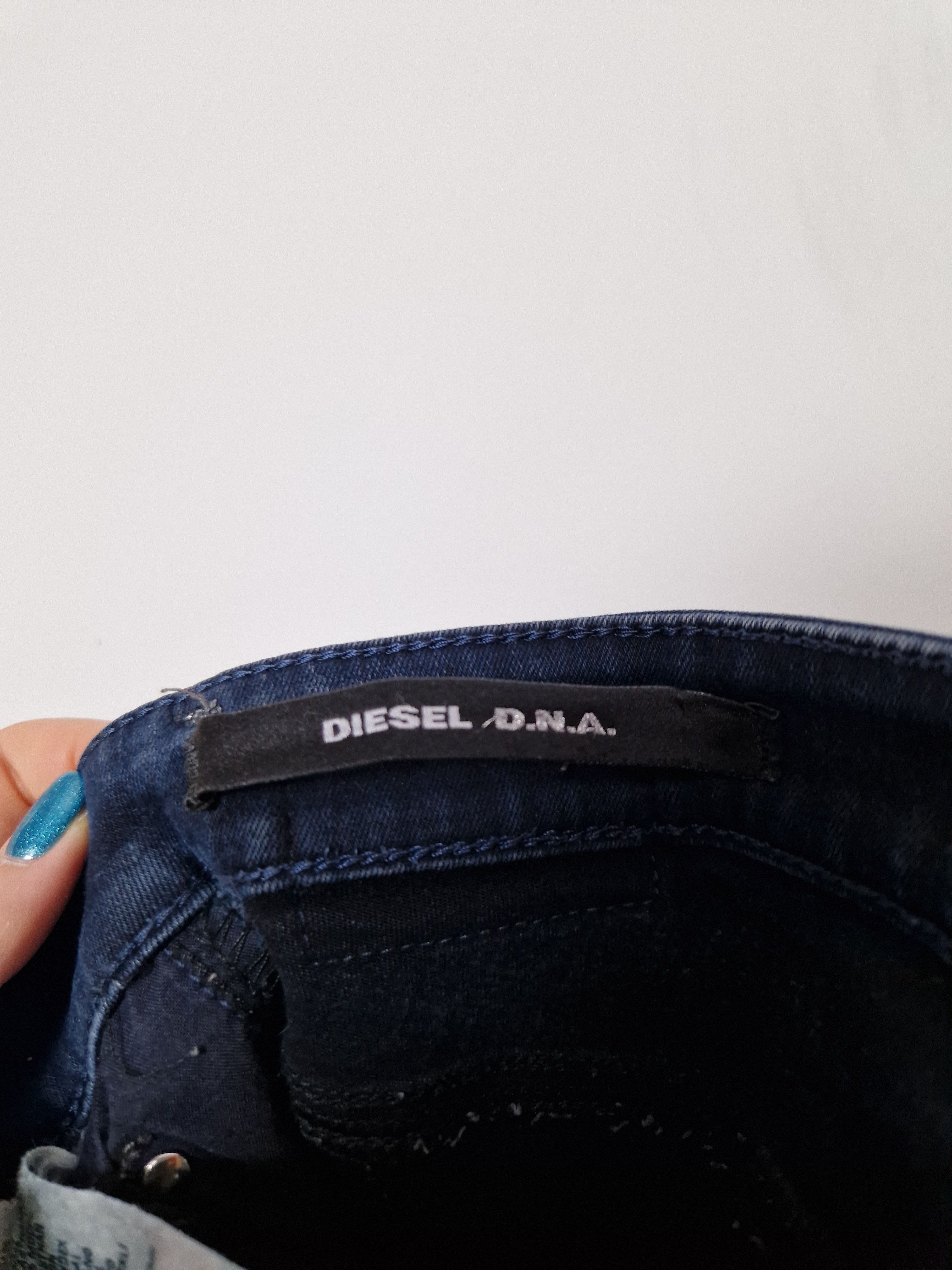 Diesel × Vintage Diesel Skinny Low Zip Super Slim Skinny Low Waist pants Size 26" / US 2 / IT 38 - 8 Thumbnail