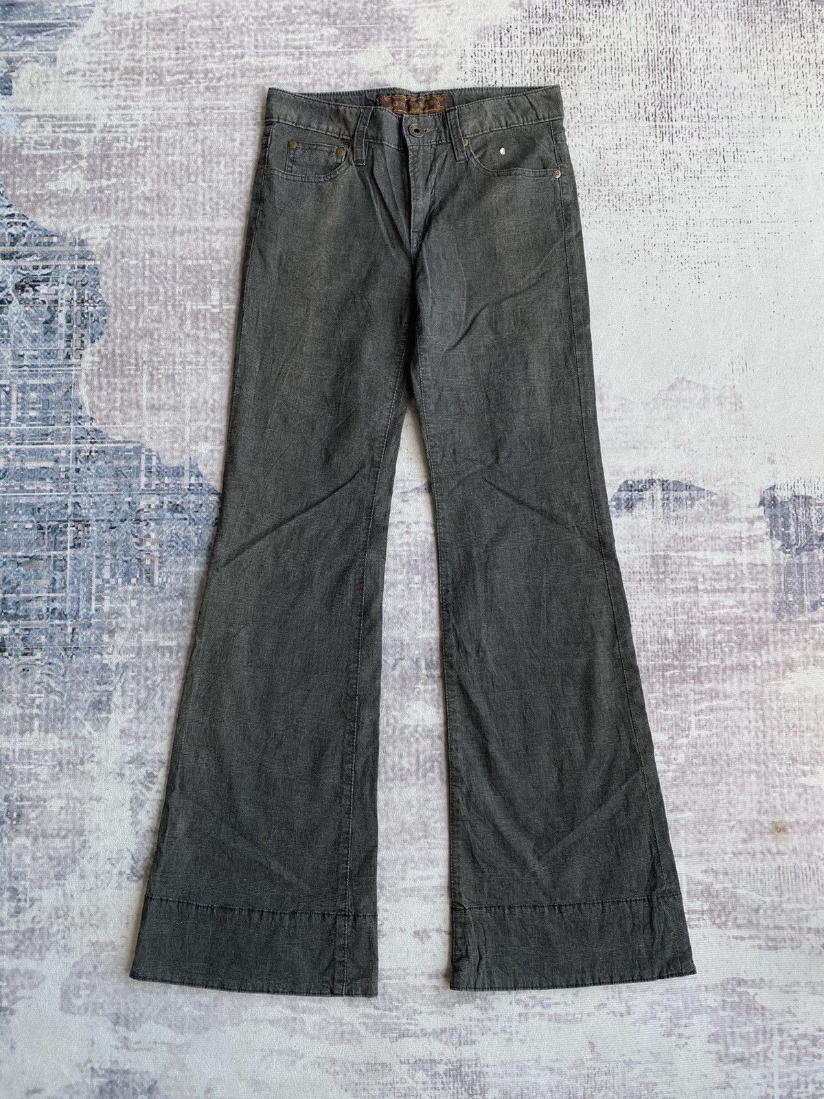 Japanese Brand Genuine Vintage GOA Super Flared Pants Size US 28 / EU 44 - 1 Thumbnail