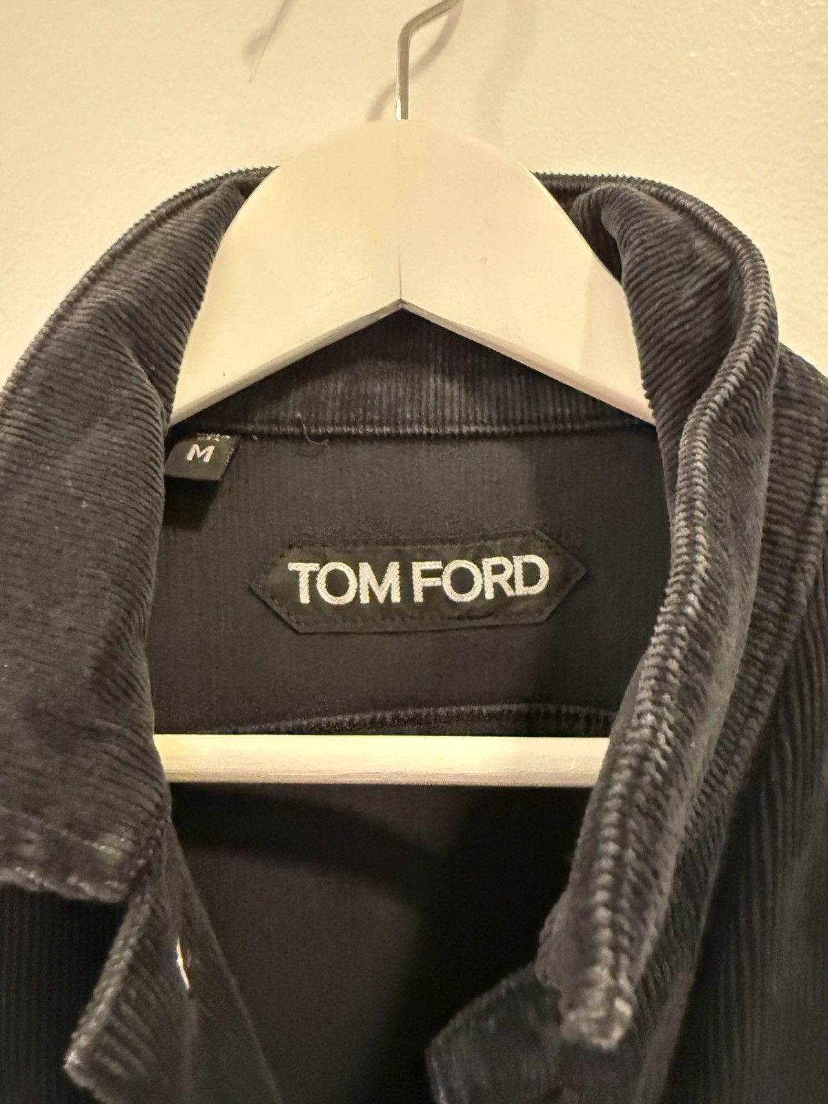 Tom Ford Tom Ford Black Corduroy jacket Size US M / EU 48-50 / 2 - 2 Thumbnail