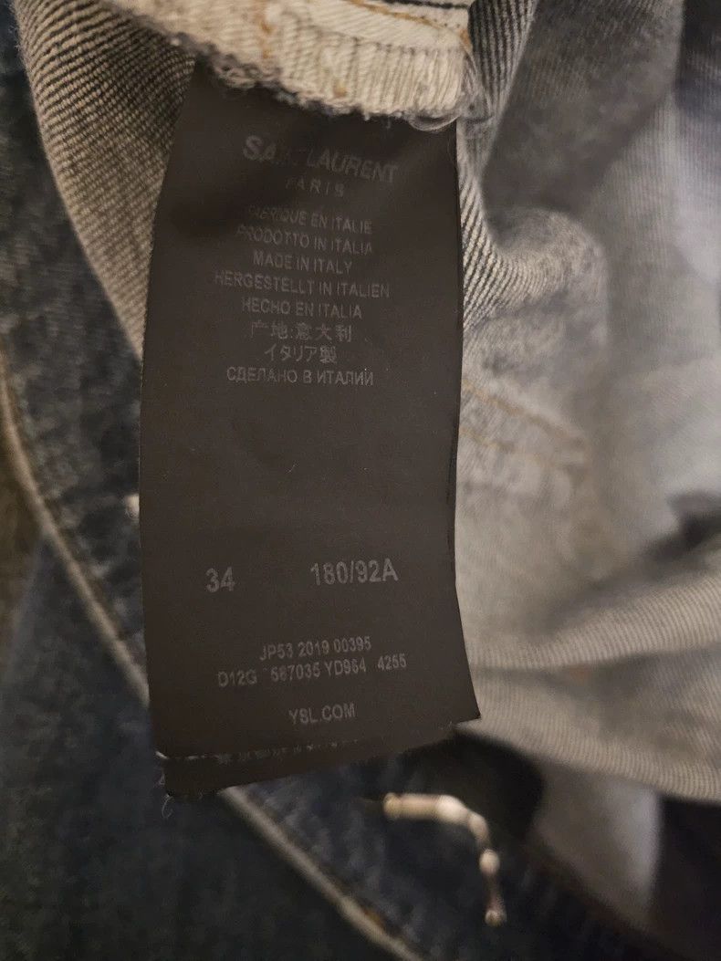 Saint Laurent Paris Saint Laurent Paris jeans 2505-Nextarrow Size US 34 / EU 50 - 6 Thumbnail