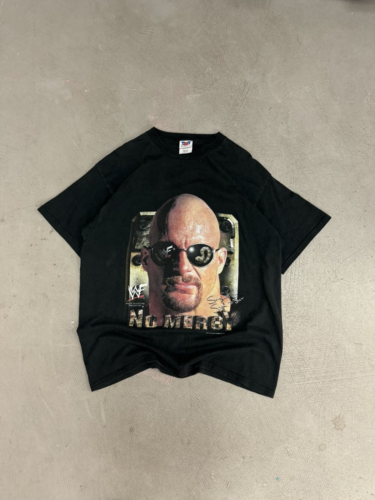 image of Vintage x Wwe 1999 Stone Cold Wwe in Black, Men's (Size XL)