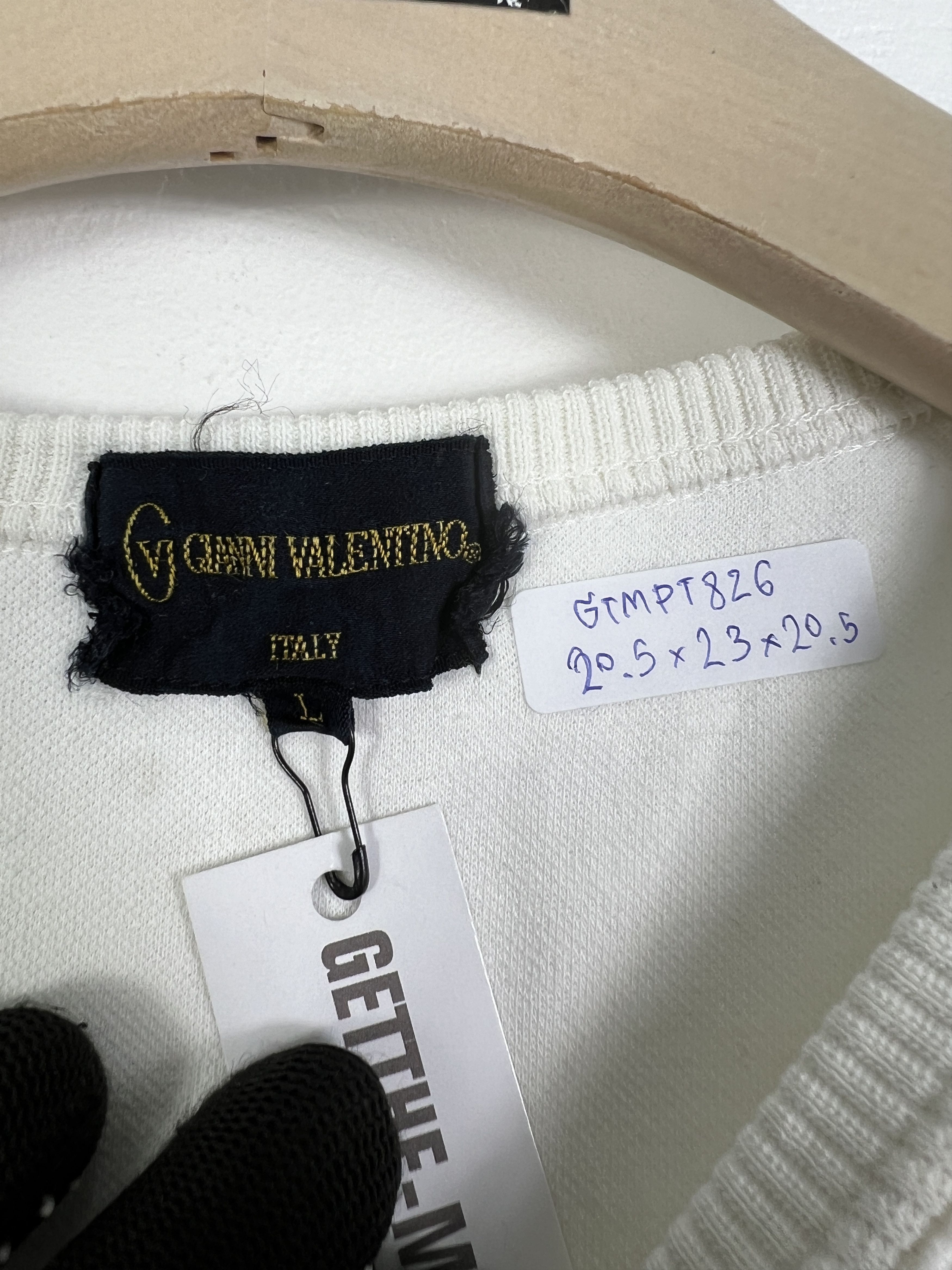 Gianni Valentino Vintage GIANNI VALENTINO Box Logo Sweatshirt (L) GTMPT826 Size US L / EU 52-54 / 3 - 3 Thumbnail