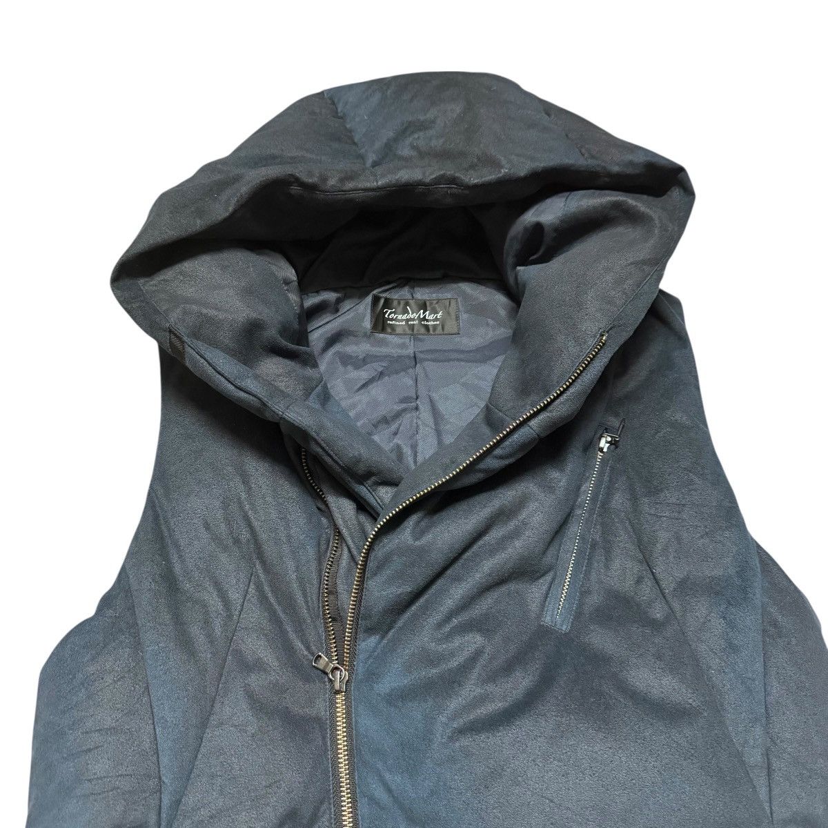 Tornado Mart Tornado Mart Bono Assymetrical Puffer Vest Oiled Coated Size US M / EU 48-50 / 2 - 7 Thumbnail