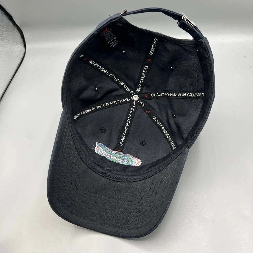 Jordan Brand Florida Gators x Air Jordan Hat Men Metal Logo Strap Back Size ONE SIZE - 2 Thumbnail