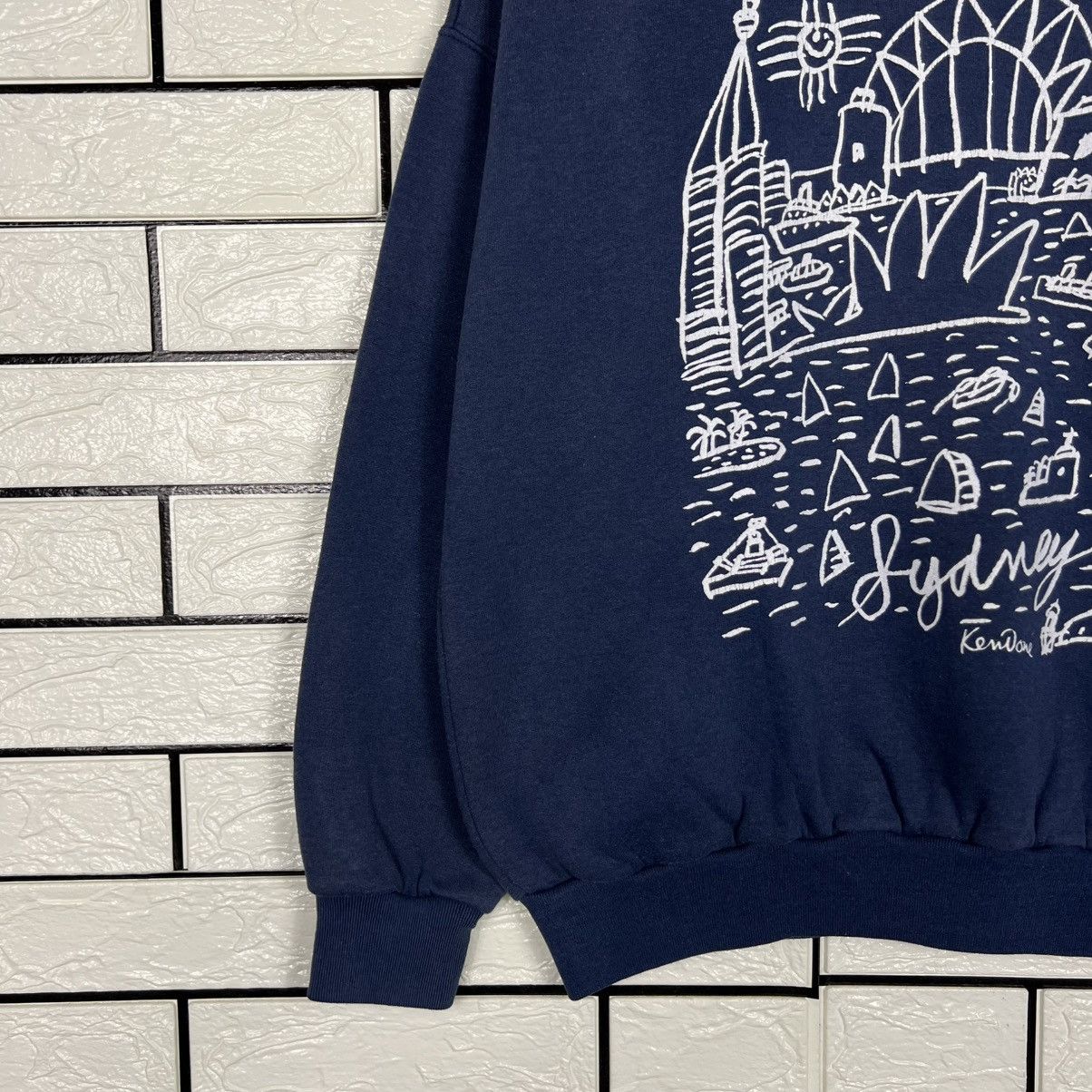 Vintage 90's KEN DONE Art Sydney Crewneck Sweatshirt #4022-C183 Size US S / EU 44-46 / 1 - 7 Thumbnail