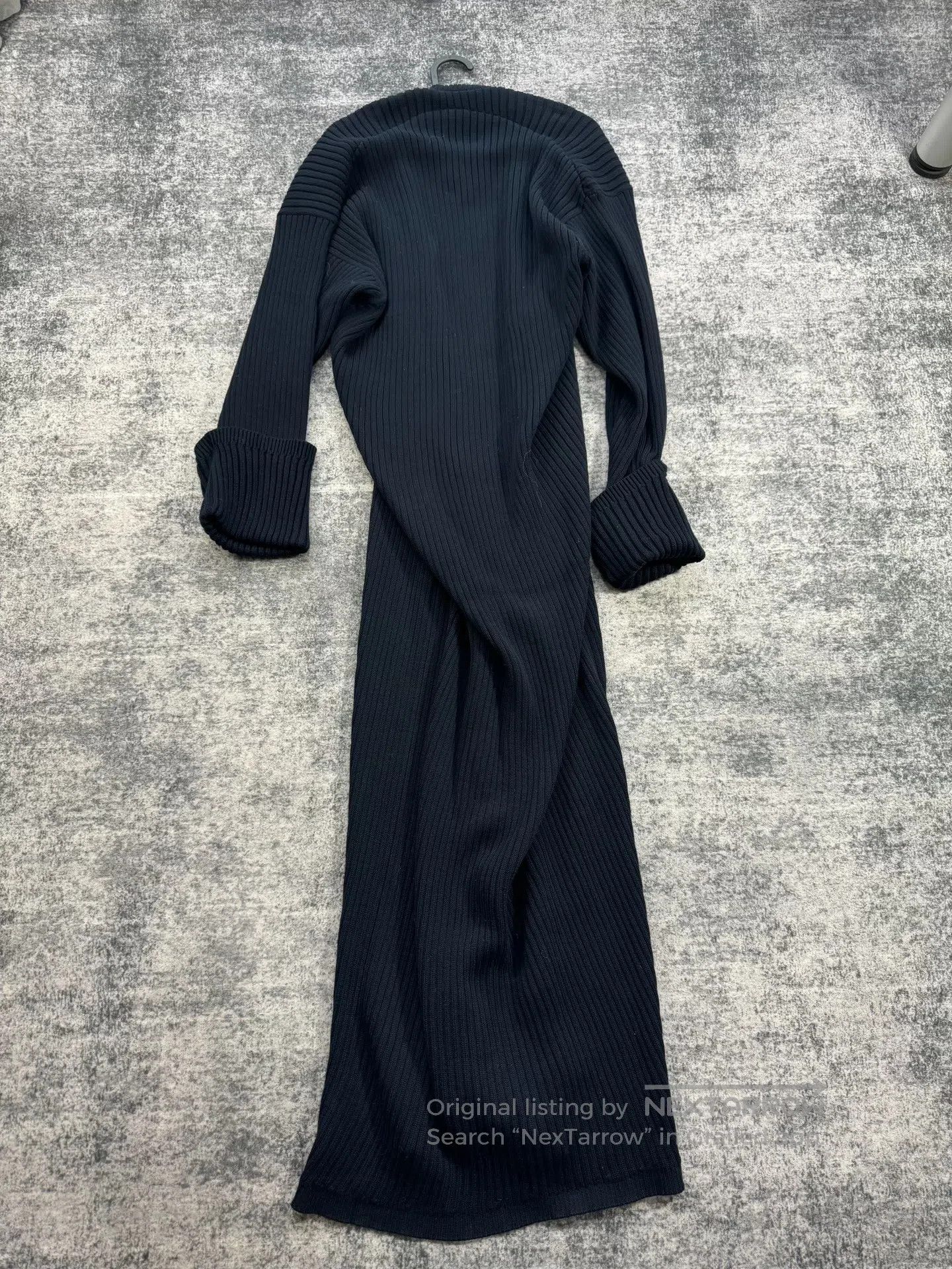 The Row The Row Navy Blue Special Cut Cotton Dress| Size XS / US 0-2 / IT 36-38 - 2 Thumbnail
