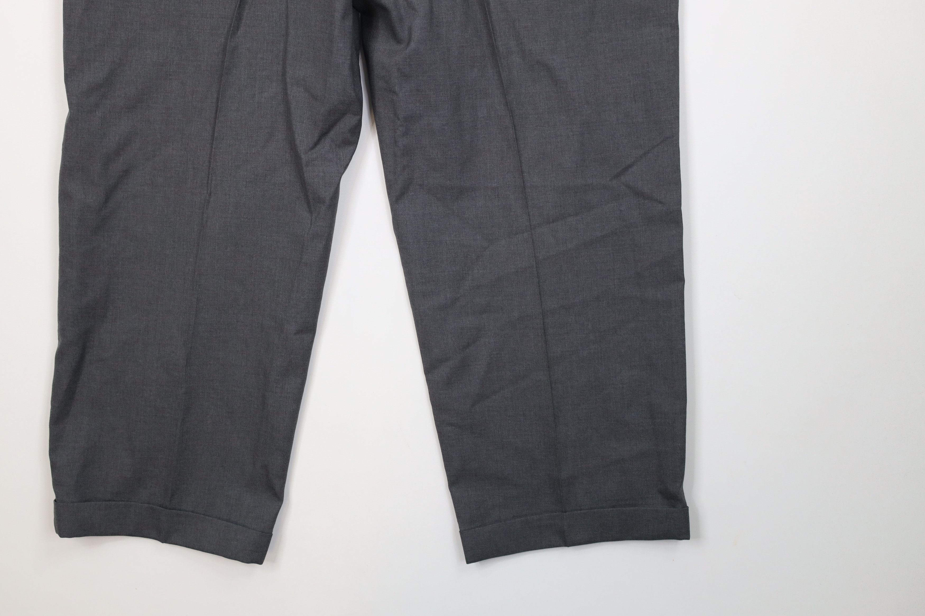 Vintage Vintage 60s Streetwear Wool Knit Wide Leg Chino Pants USA Size US 34 / EU 50 - 14 Thumbnail