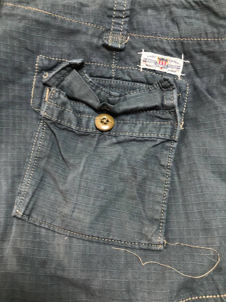 Polo Ralph Lauren × Vintage Vintage Polo Ralph Lauren Y2K Military Cargo Shorts Size US 34 / EU 50 - 4 Thumbnail