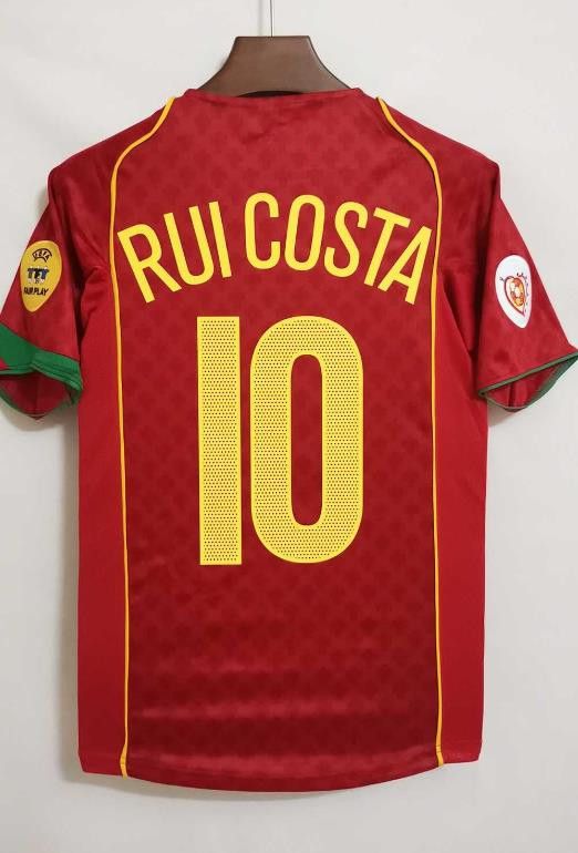 Other 2004 Portugal #10 Rui Costa Jersey Size US XXL / EU 58 / 5 - 1 Thumbnail