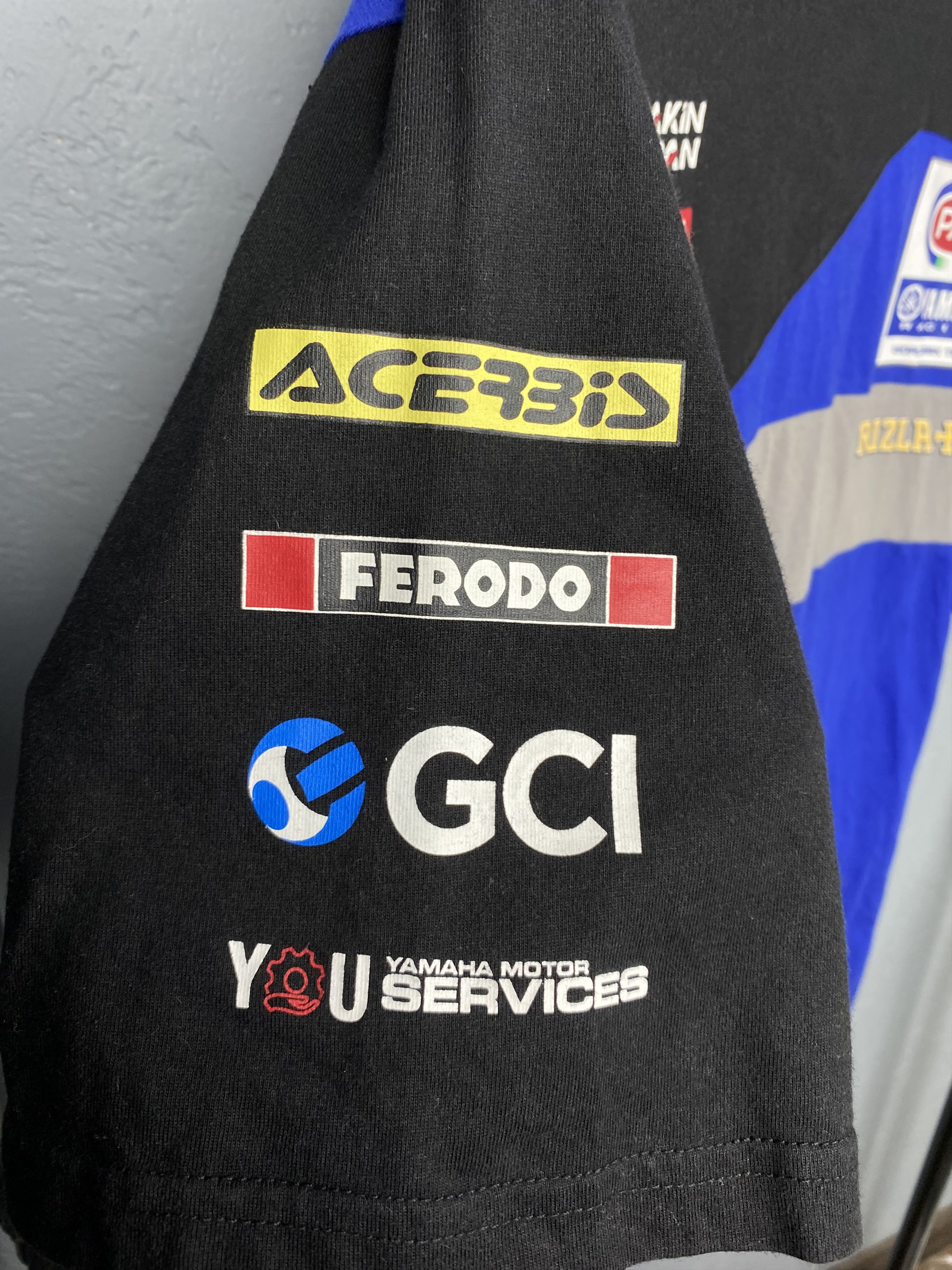 Japanese Brand Yamaha Racing Team Vintage Mens Crew Neck T-Shirt Size US XL / EU 56 / 4 - 5 Thumbnail