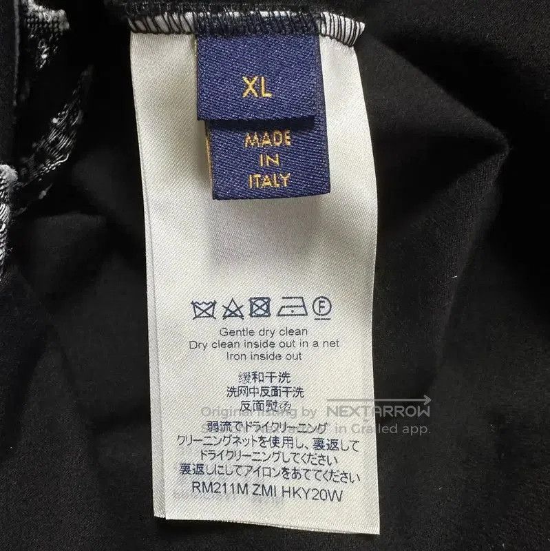 Louis Vuitton Louis Vuitton Men's Black Cotton T-Shirt . Size US XL / EU 56 / 4 - 6 Thumbnail