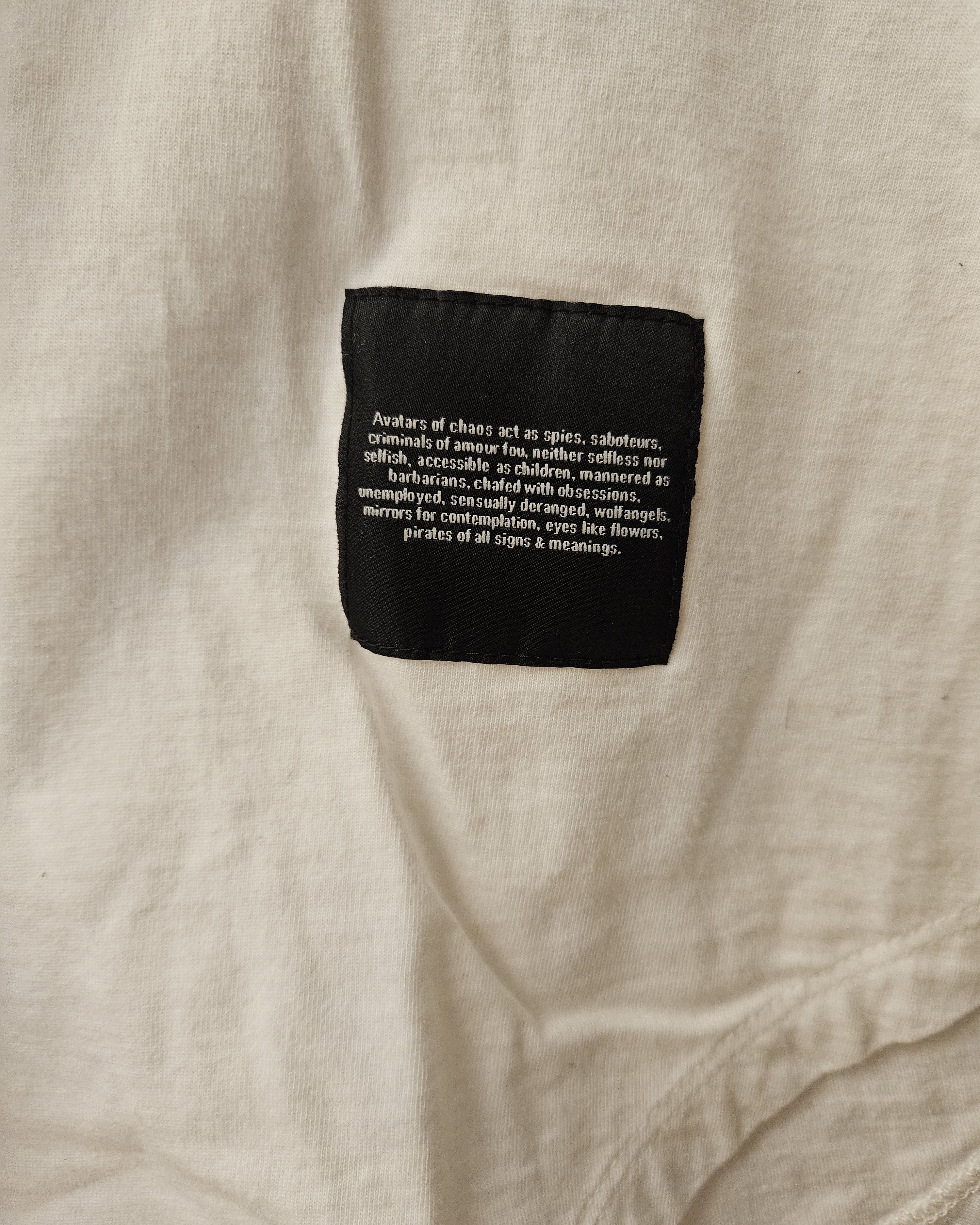 Julius Julius white graphic mock neck long sleeve Size US S / EU 44-46 / 1 - 3 Thumbnail
