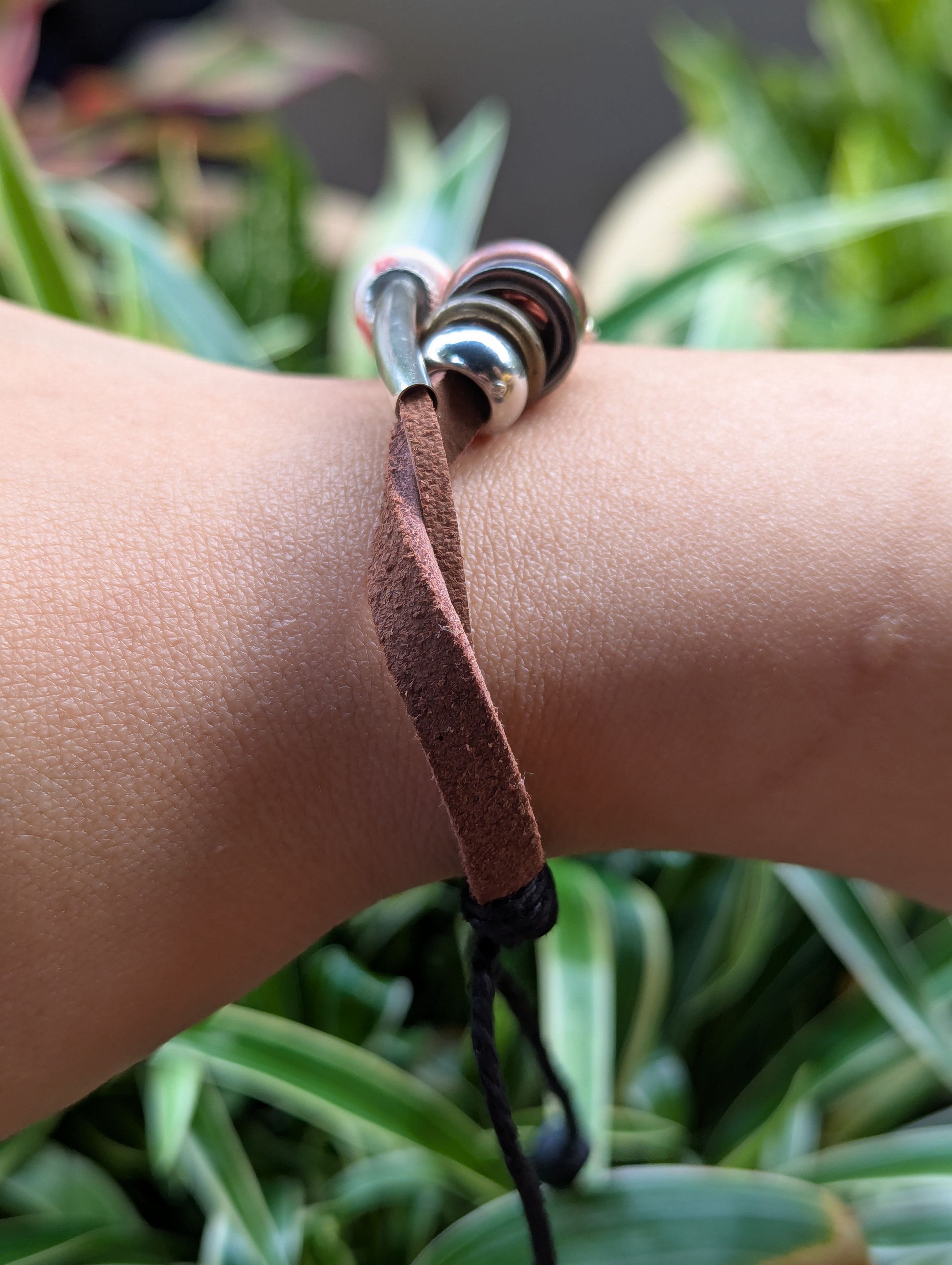 TRIBAL SURFER HANDMADE LEATHER HEMP BRACELET