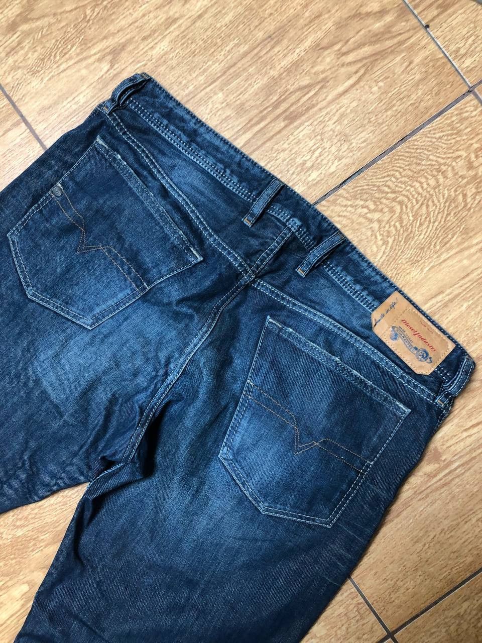 Diesel Crazy Crash Dirty Baggy Faded Jean Japan Avant Garde Style Size US 36 / EU 52 - 2 Thumbnail