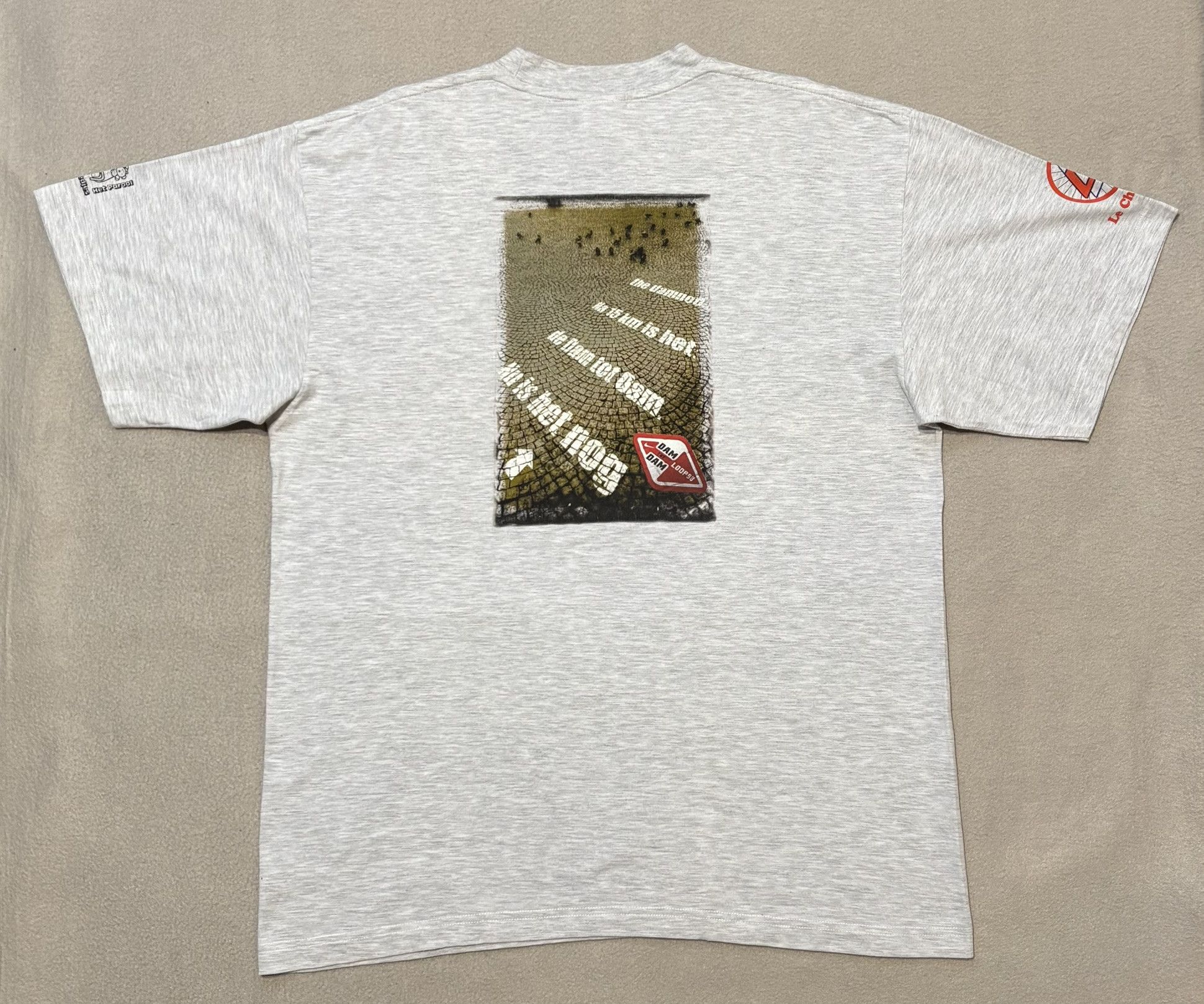 Nike Nike Vintage 90s Dam Tot Dam Loop T-shirt 98' Size. L Size US XL / EU 56 / 4 - 13 Thumbnail