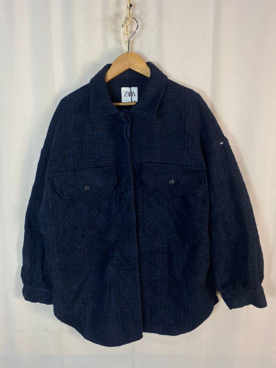 Zara button up beggie jacket like new with tag
