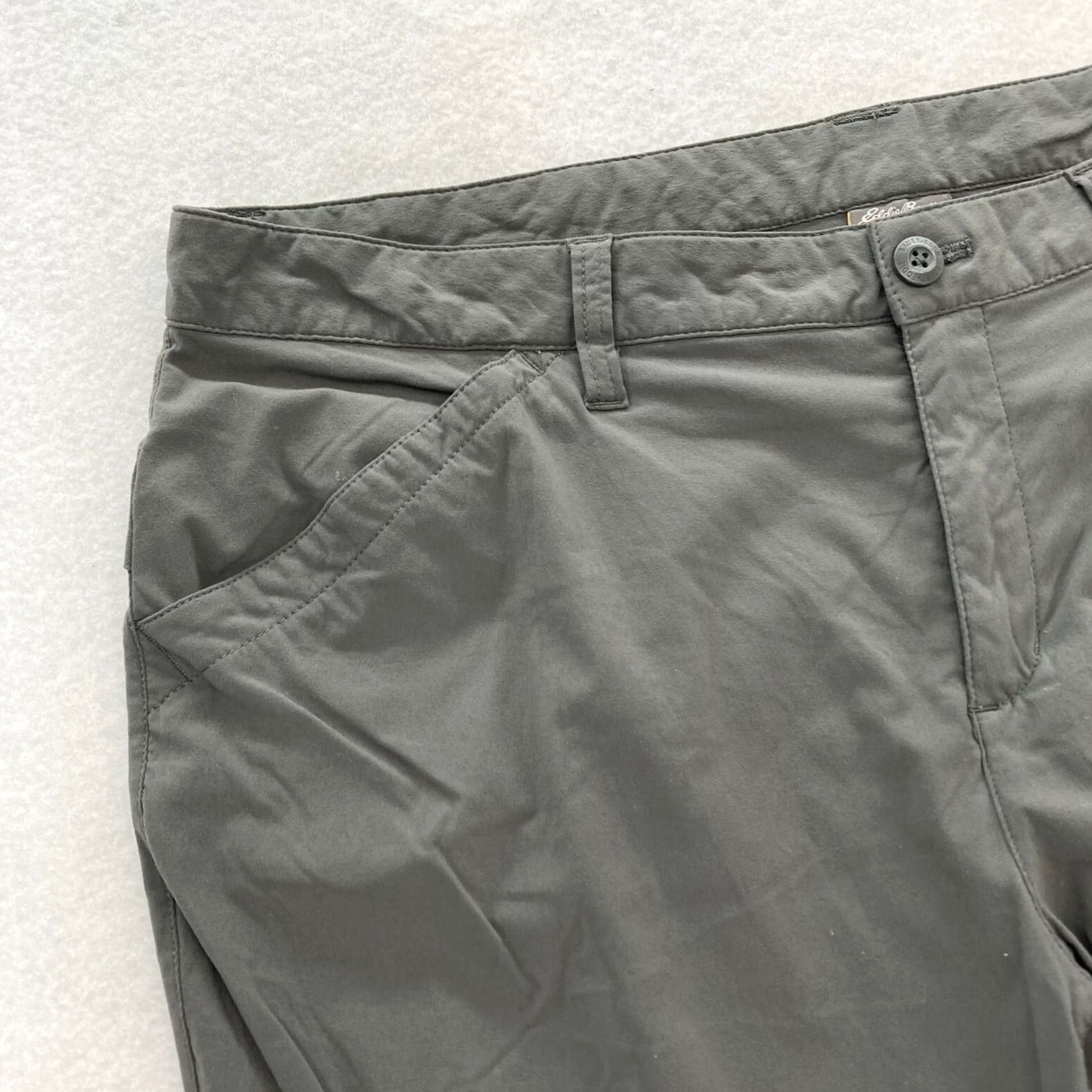Eddie Bauer Eddie Bauer Travex Pants Women's 16 Gray Stretch Nylon Convertible Cargo Size 38" / US 16 / IT 52 - 5 Thumbnail