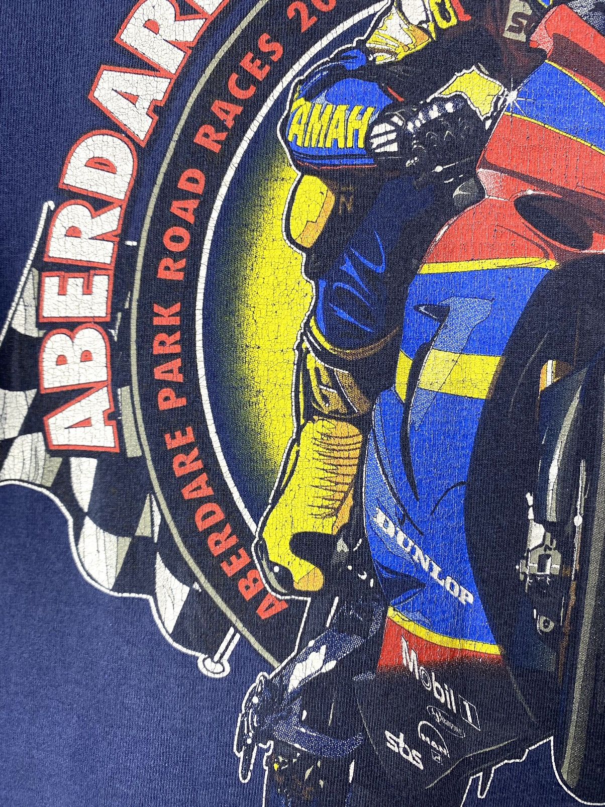 Japanese Brand Vintage 2000’s Yamaha Aberdare Park Racing T Shirt Size US XL / EU 56 / 4 - 6 Thumbnail