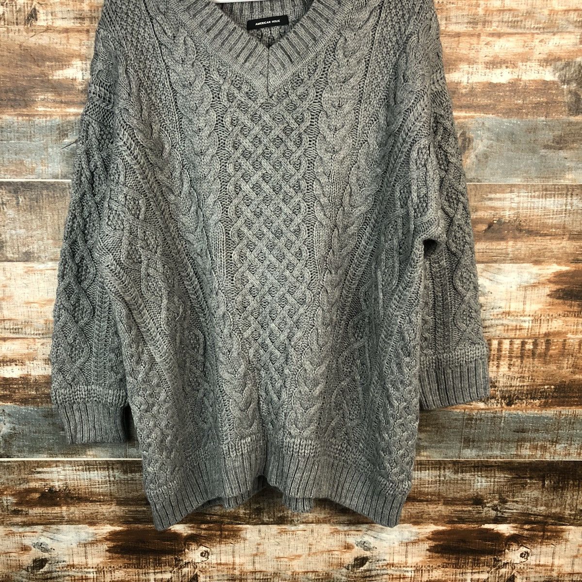 American Holic Grey Knitwear #A1496