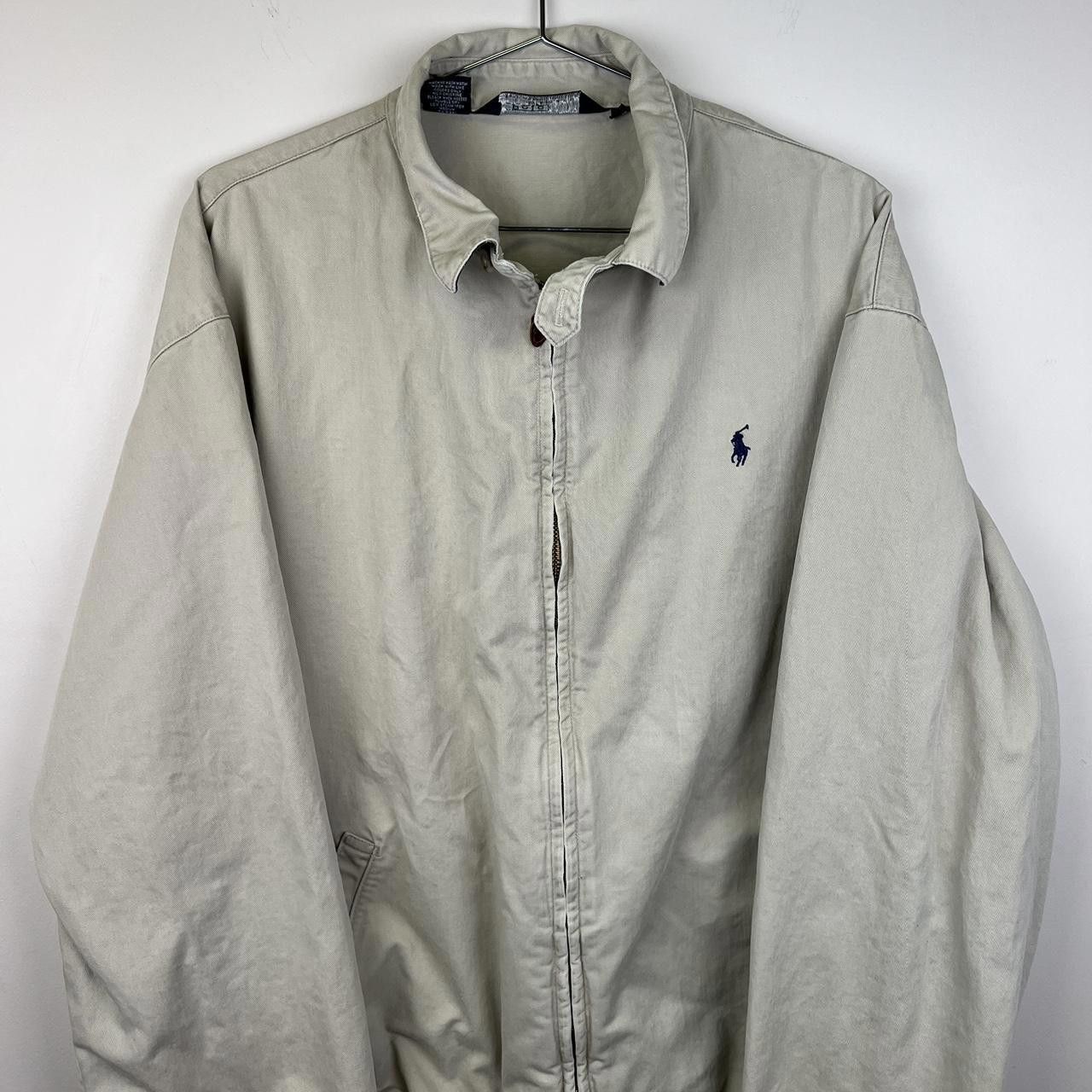 Polo Ralph Lauren Polo Ralph Lauren Men's Light Beige Windbreaker Jacket Size US XL / EU 56 / 4 - 2 Thumbnail