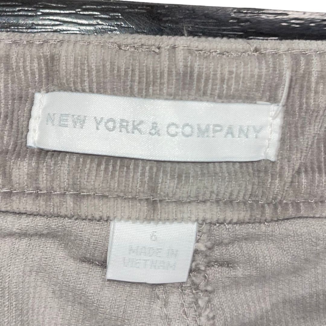 Other New York & Company Corduroy Straight Leg Pants SZ 6 Preppy Size 28" / US 6 / IT 42 - 3 Thumbnail