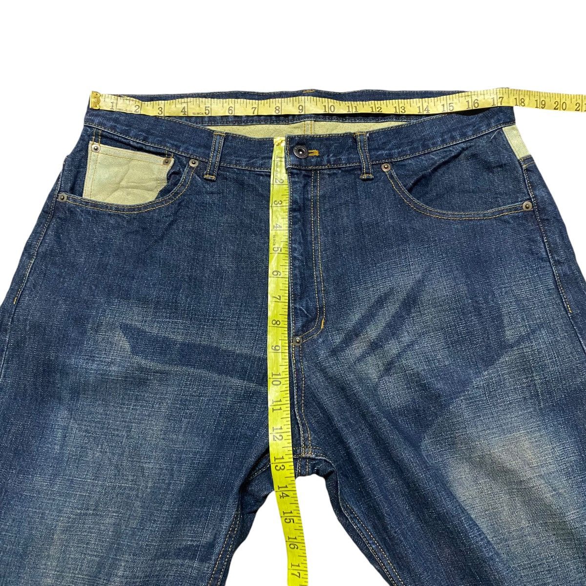 Engineered Garments 'HEARTS OF DIXIE' Cootie Denim Jeans Leather Pocket Size US 34 / EU 50 - 19 Thumbnail