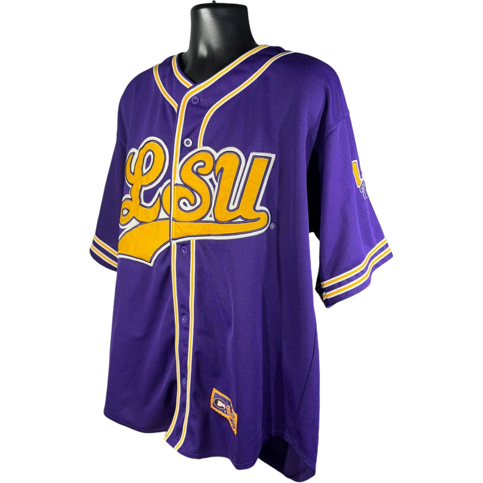 Colosseum Athletics Vintage LSU College Baseball Jersey Size US XL / EU 56 / 4 - 3 Thumbnail