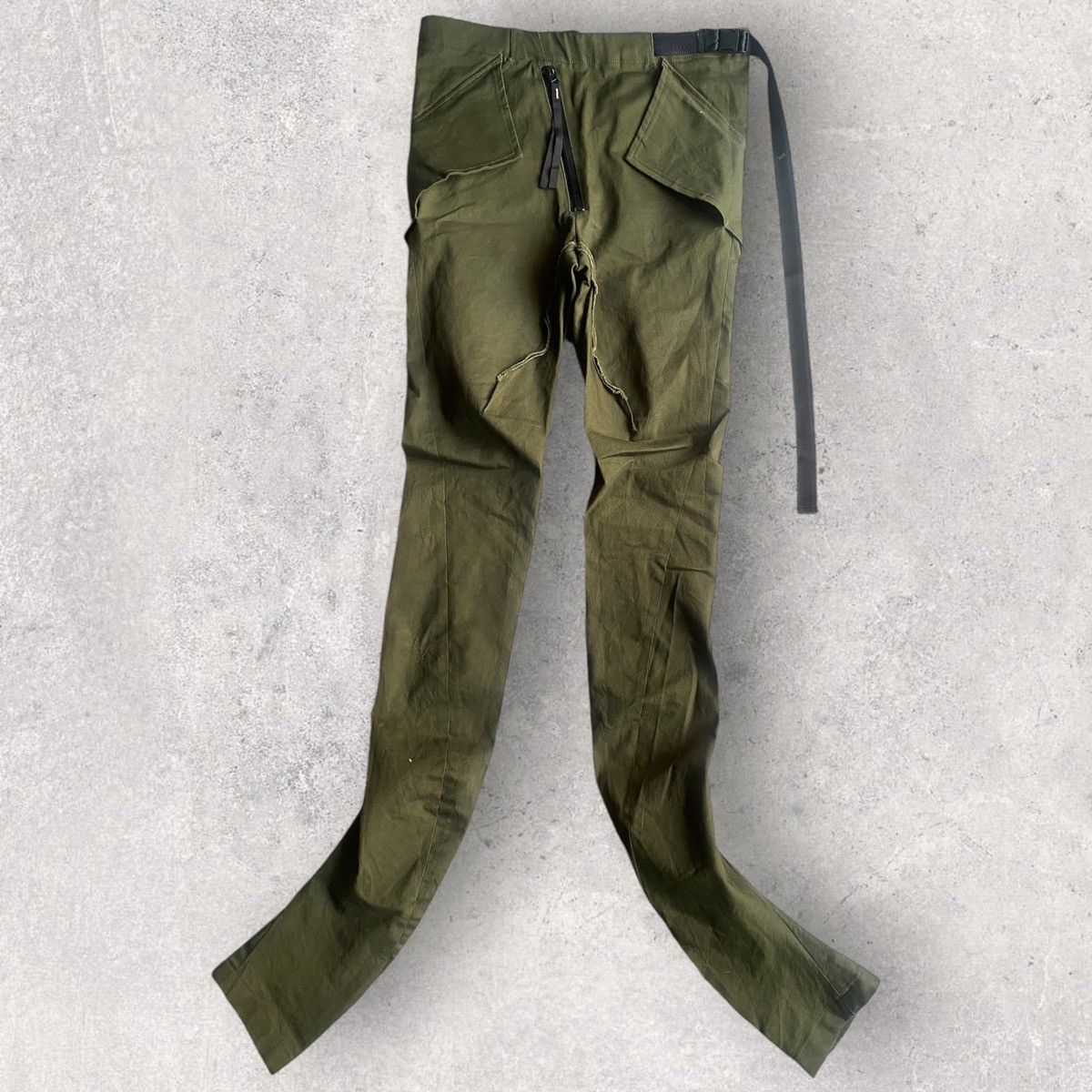 Japanese Brand LOOM OSAKA×SISTERE Slashed Flap Elongated Trousers Size US 32 / EU 48 - 6 Thumbnail