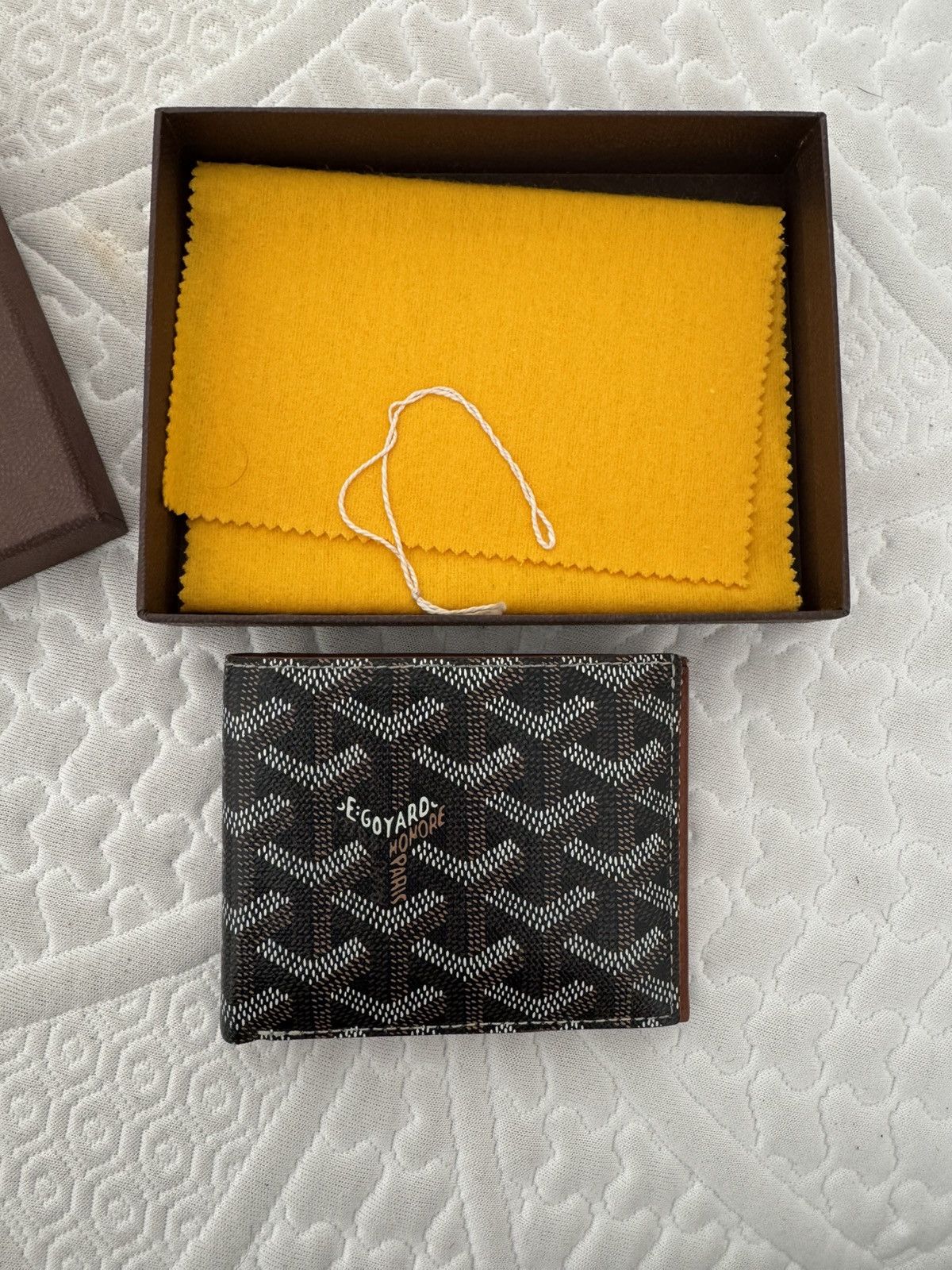 Goyard Goyard x Serviced By E Wallet Size ONE SIZE - 2 Thumbnail