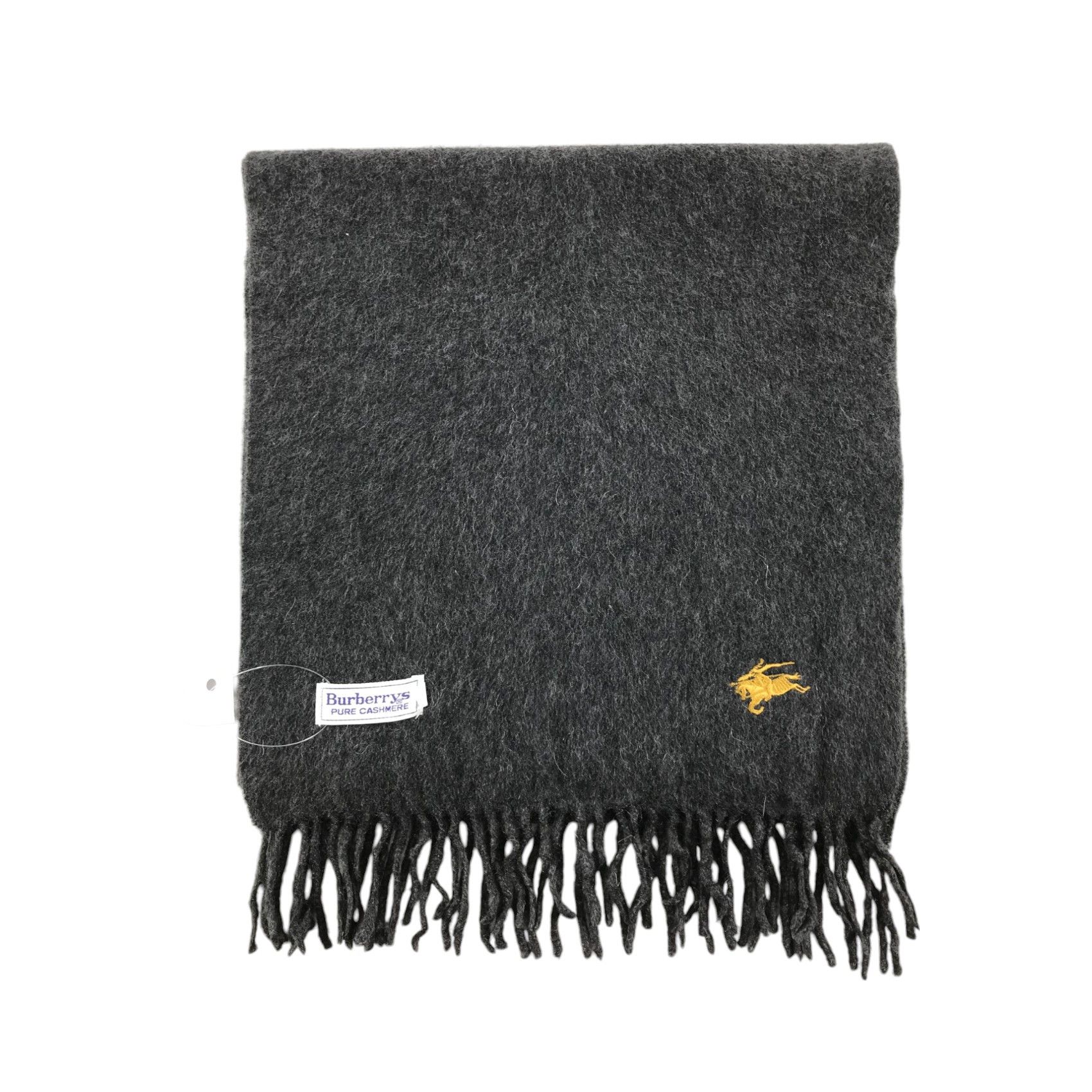 Burberry × Vintage Burberry Scarf / Muffler / Neckwear - WW2950 Size ONE SIZE - 2 Thumbnail