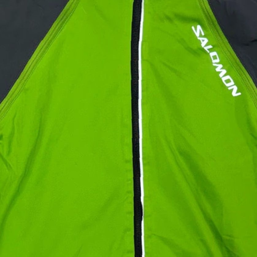 Salomon VINTAGE Salomon Convertible Hiking Running Windbreaker Full Zip Womens Size M Green Track Jacket Womens M 18" PTP 28" SH 17" SHOULDER to HEM Size M / US 6-8 / IT 42-44 - 3 Thumbnail