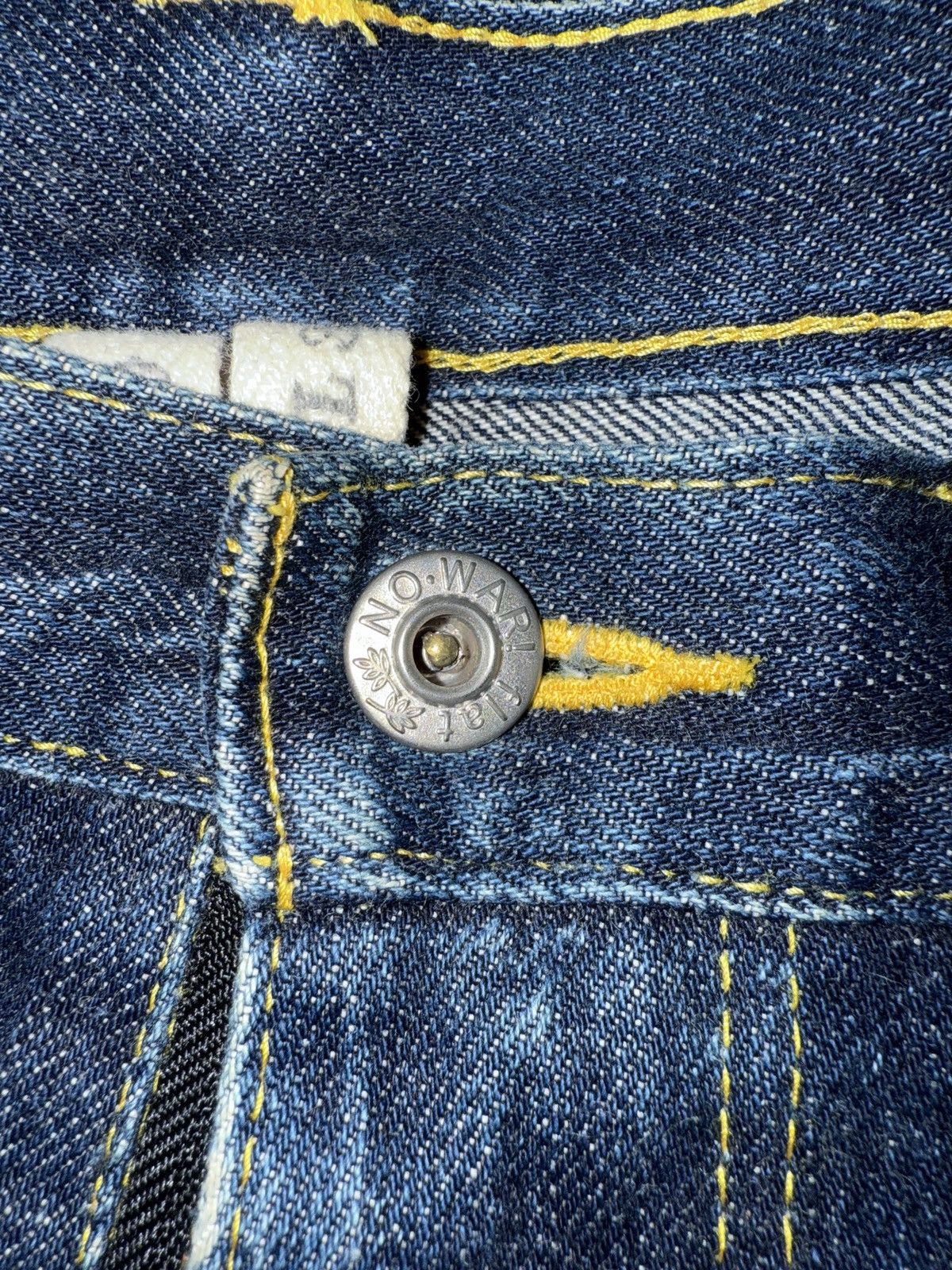 Visvim Japan Brand Distress Denim No War Flat Slim Type Made in Jp Size US 32 / EU 48 - 10 Thumbnail