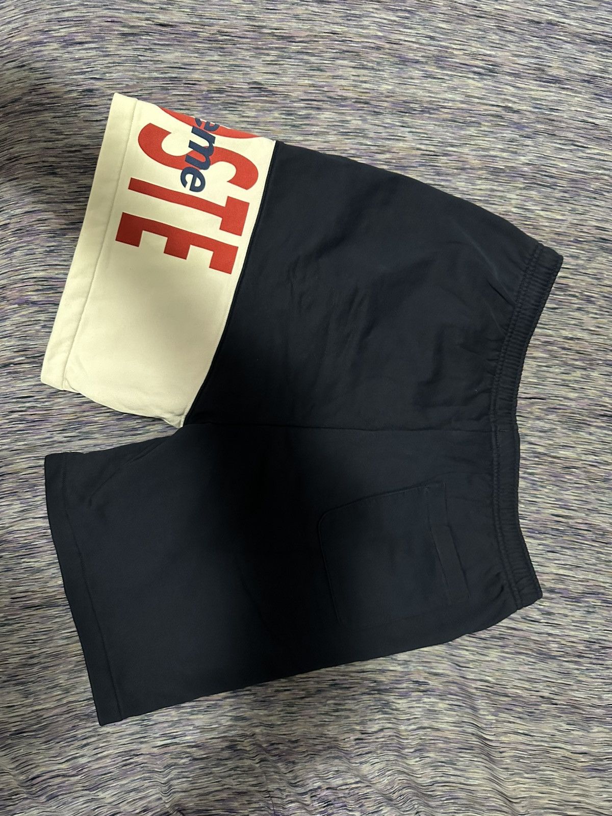 Lacoste × Supreme Supreme Lacoste Logo Panel Sweatshort Size US 32 / EU 48 - 2 Thumbnail