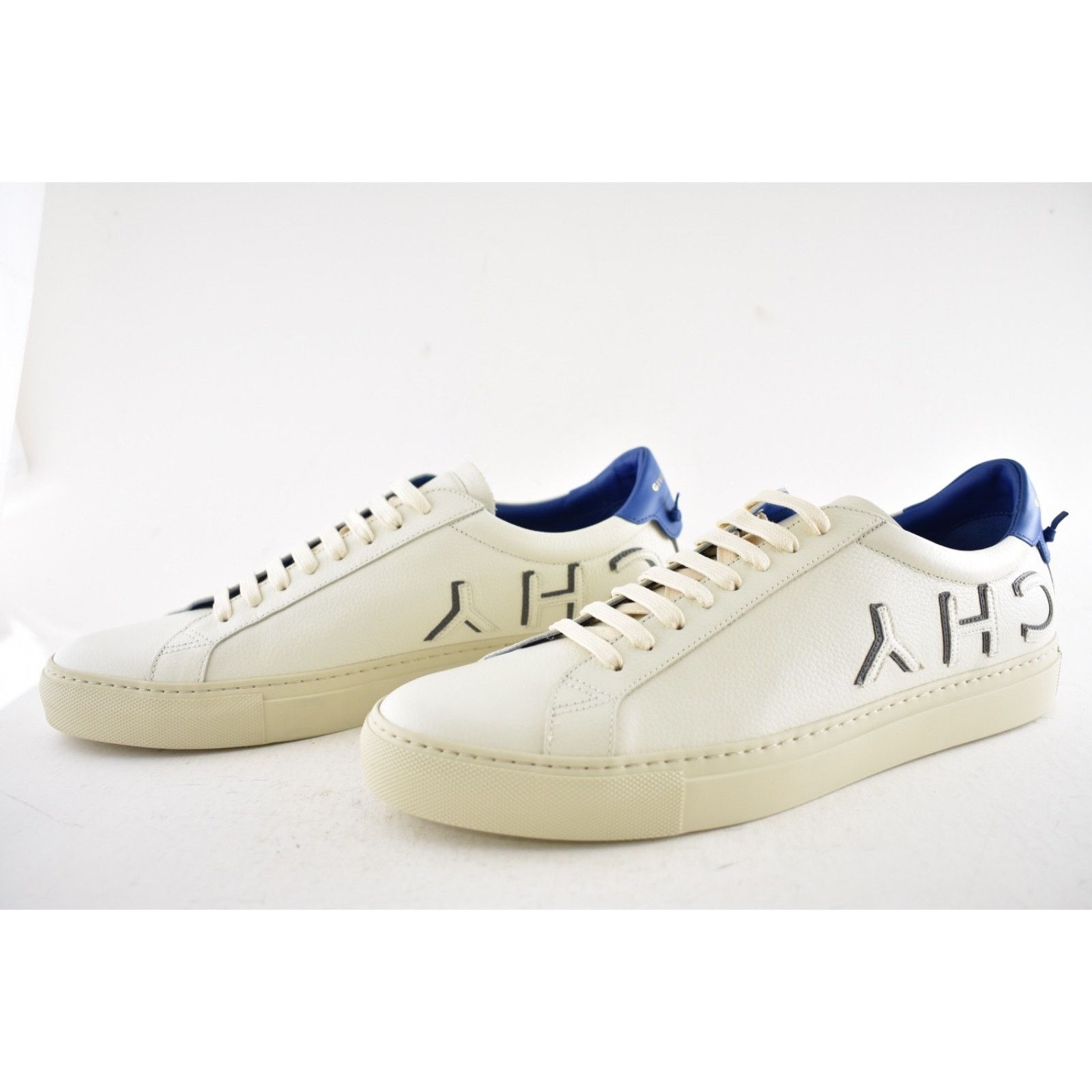 Givenchy Givenchy Urban Street White Blue Logo Sneaker 43.5 10.5 Size US 10.5 / EU 43-44 - 10 Thumbnail
