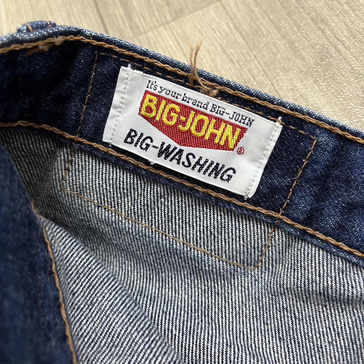 If Six Was Nine × Japanese Brand × Le Grande Bleu (L.G.B.) Vintage Big John Flared Jeans Bush Pants Style BootCut Denim Size US 27 - 10 Thumbnail