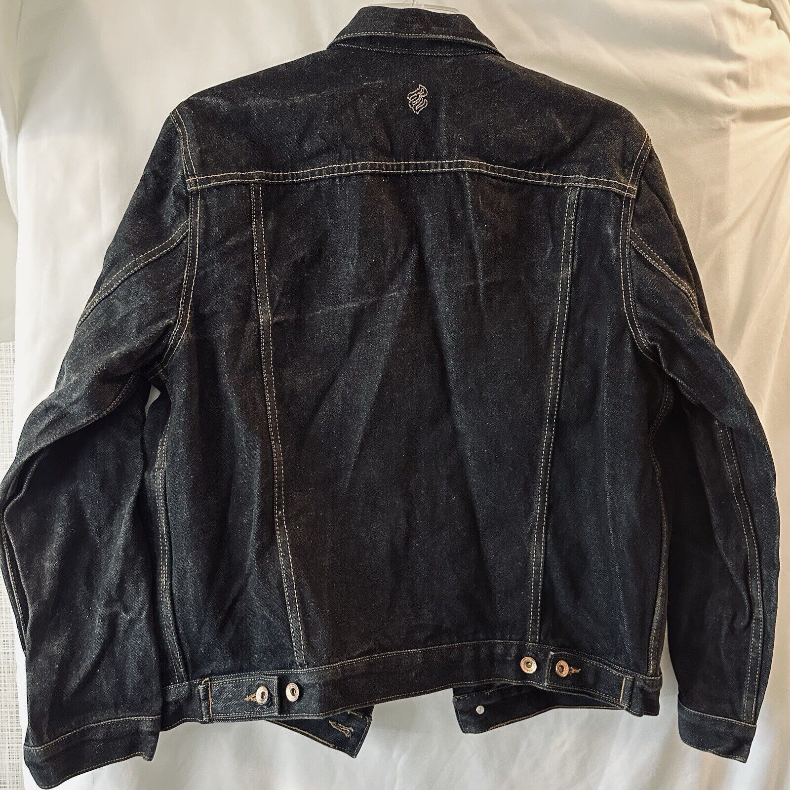 Rocawear Rocawear Jean Jacket Size XL Black Hip Hop Western Gorpcore Size US XL / EU 56 / 4 - 2 Thumbnail