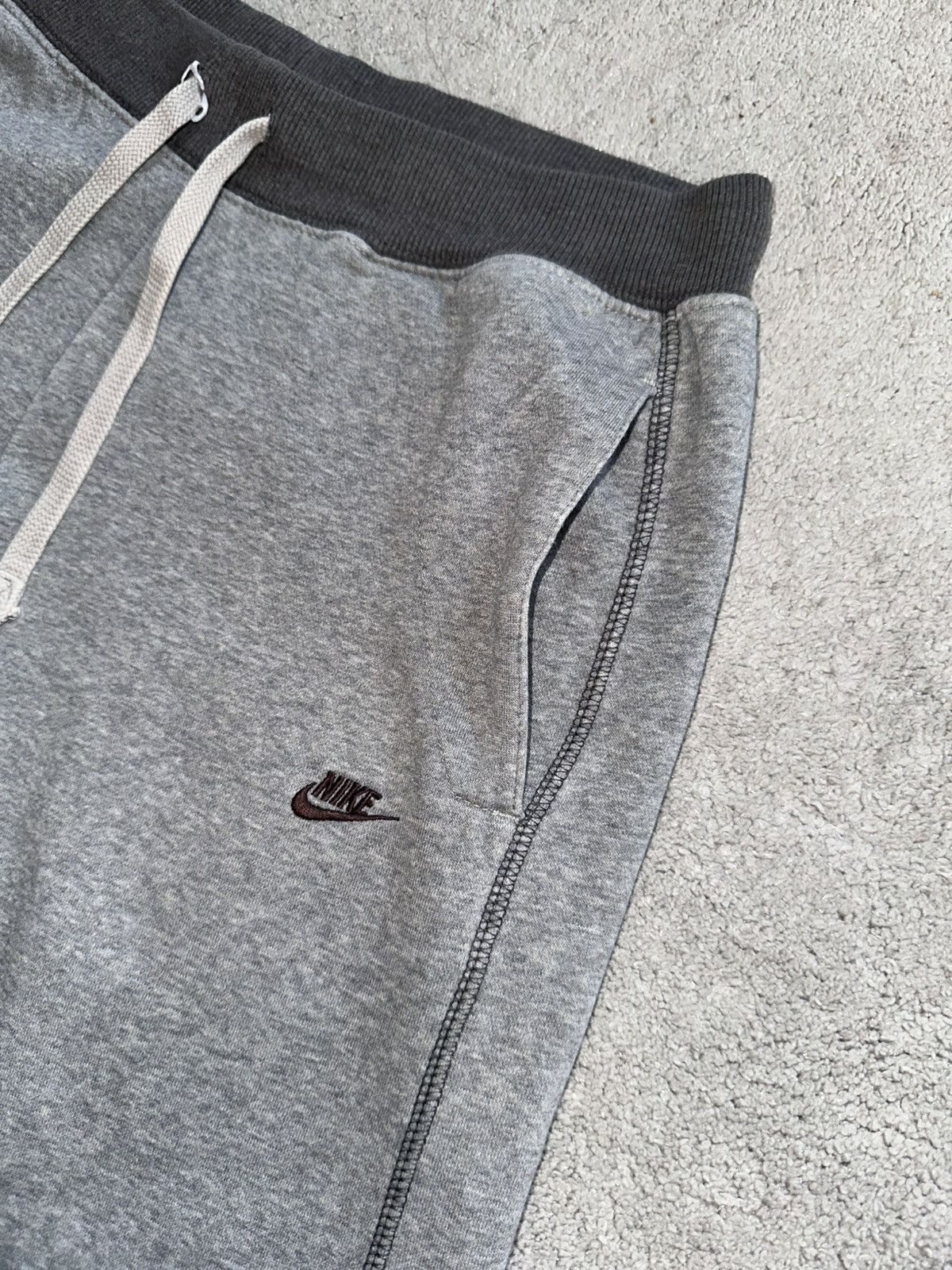 Nike Nike Baggy Sweatpants Swoosh Rap Hip Hop Size US 32 / EU 48 - 5 Thumbnail