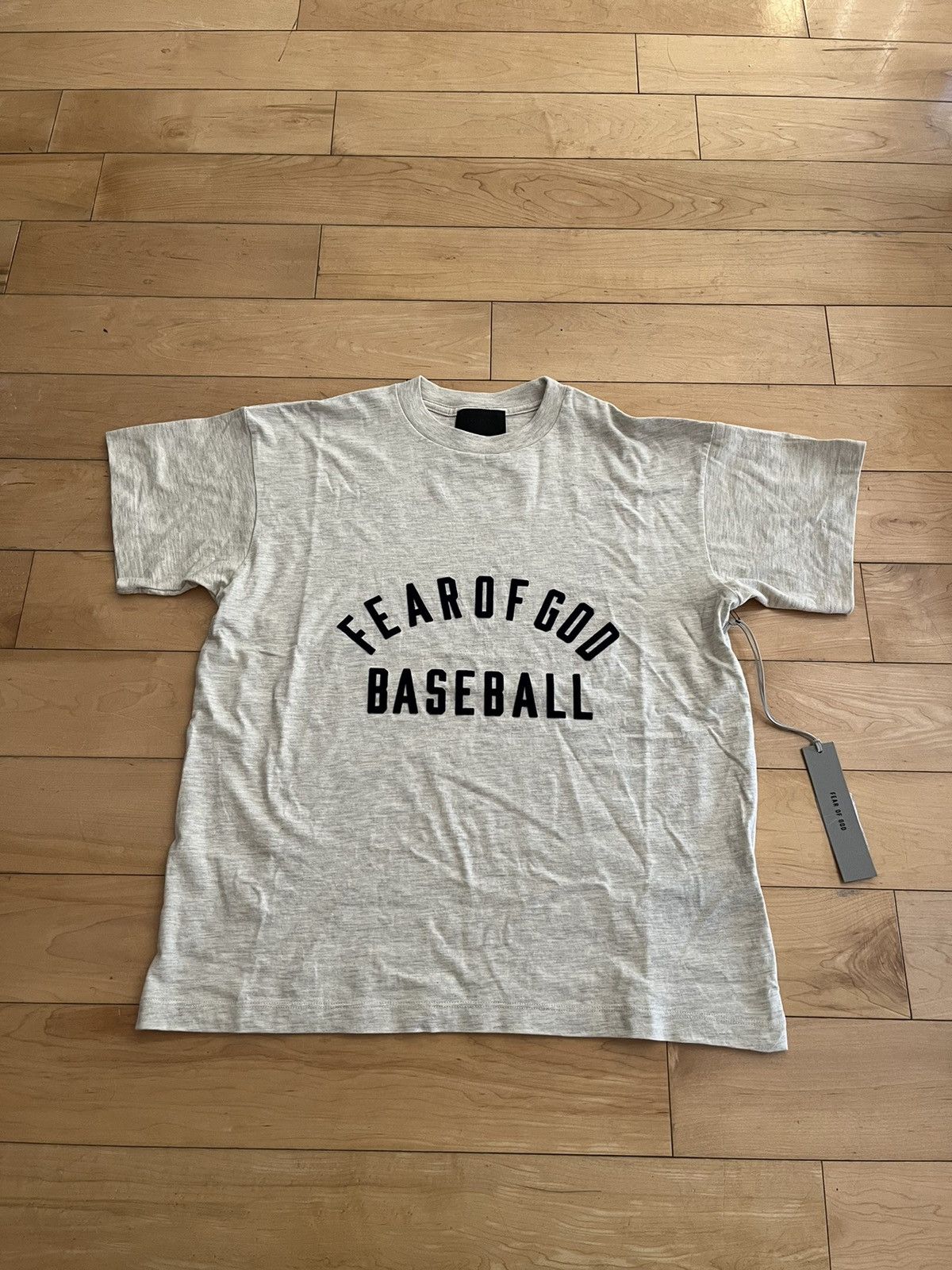 image of NWT - Fear Of God Baseball T-Shirt in Cream, Men's (Size XS)