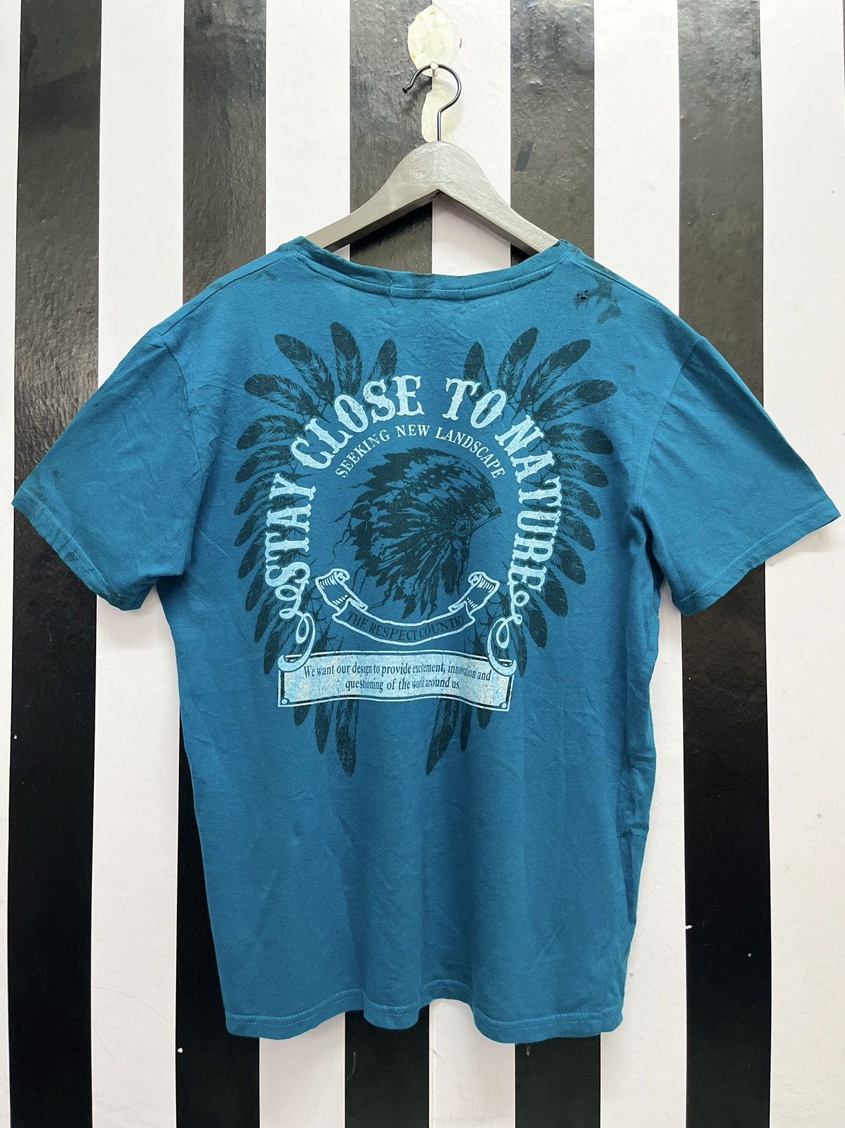 Affliction Affliction blue tee Size US L / EU 52-54 / 3 - 1 Thumbnail